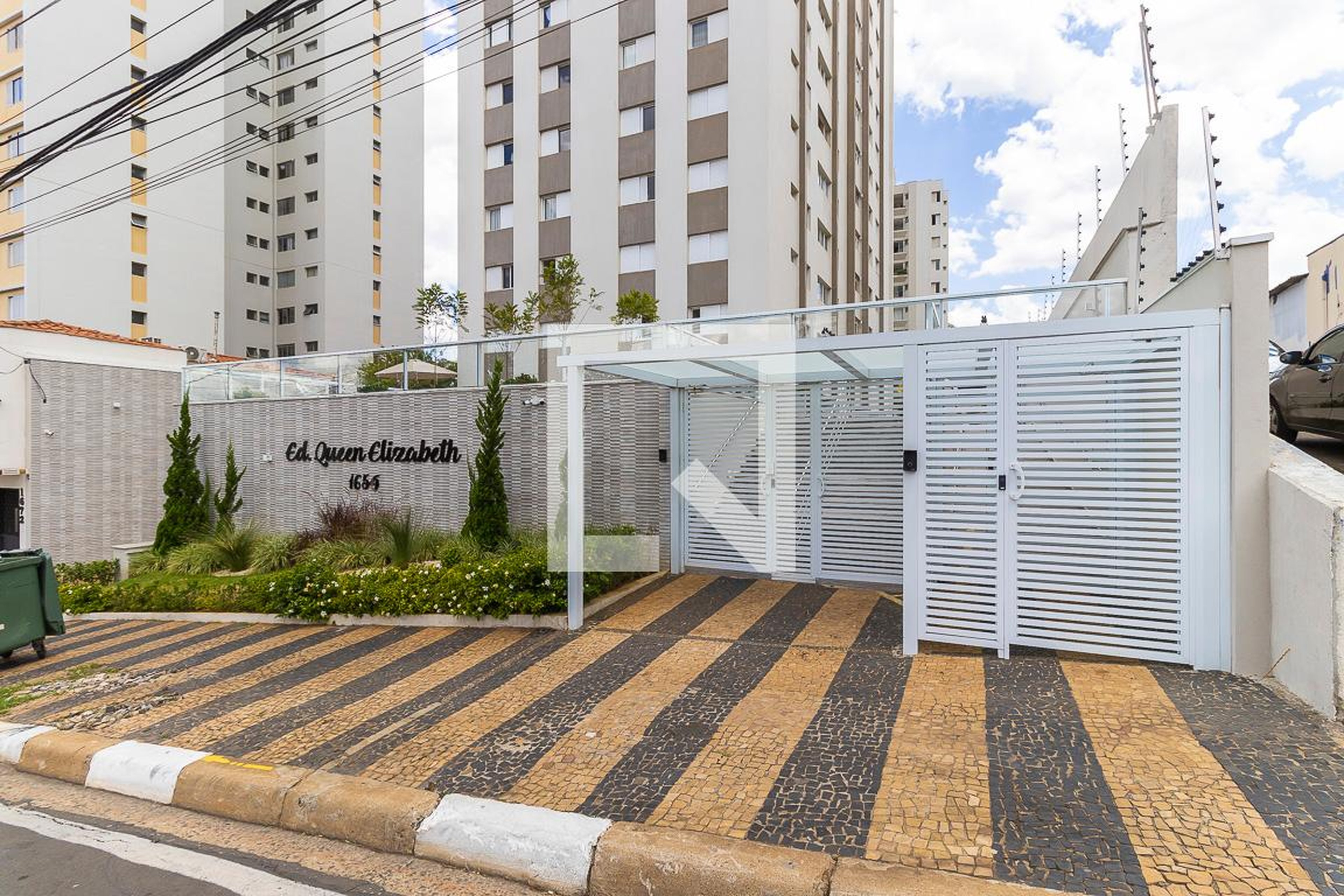 Fachada Condomínio em Praça José Rodrigues, 1654