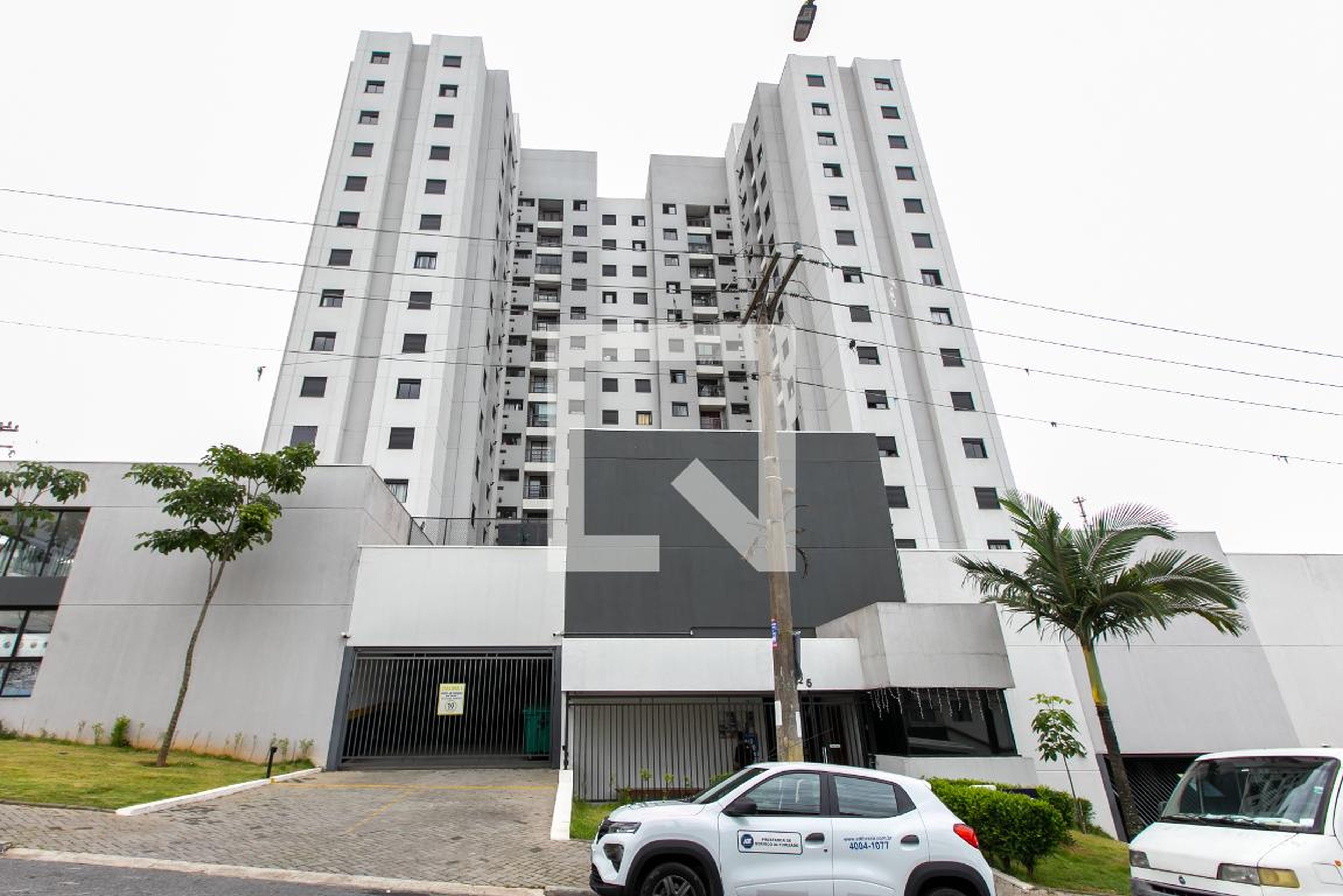 Fachada do Condomínio Condomínio Damasio Club