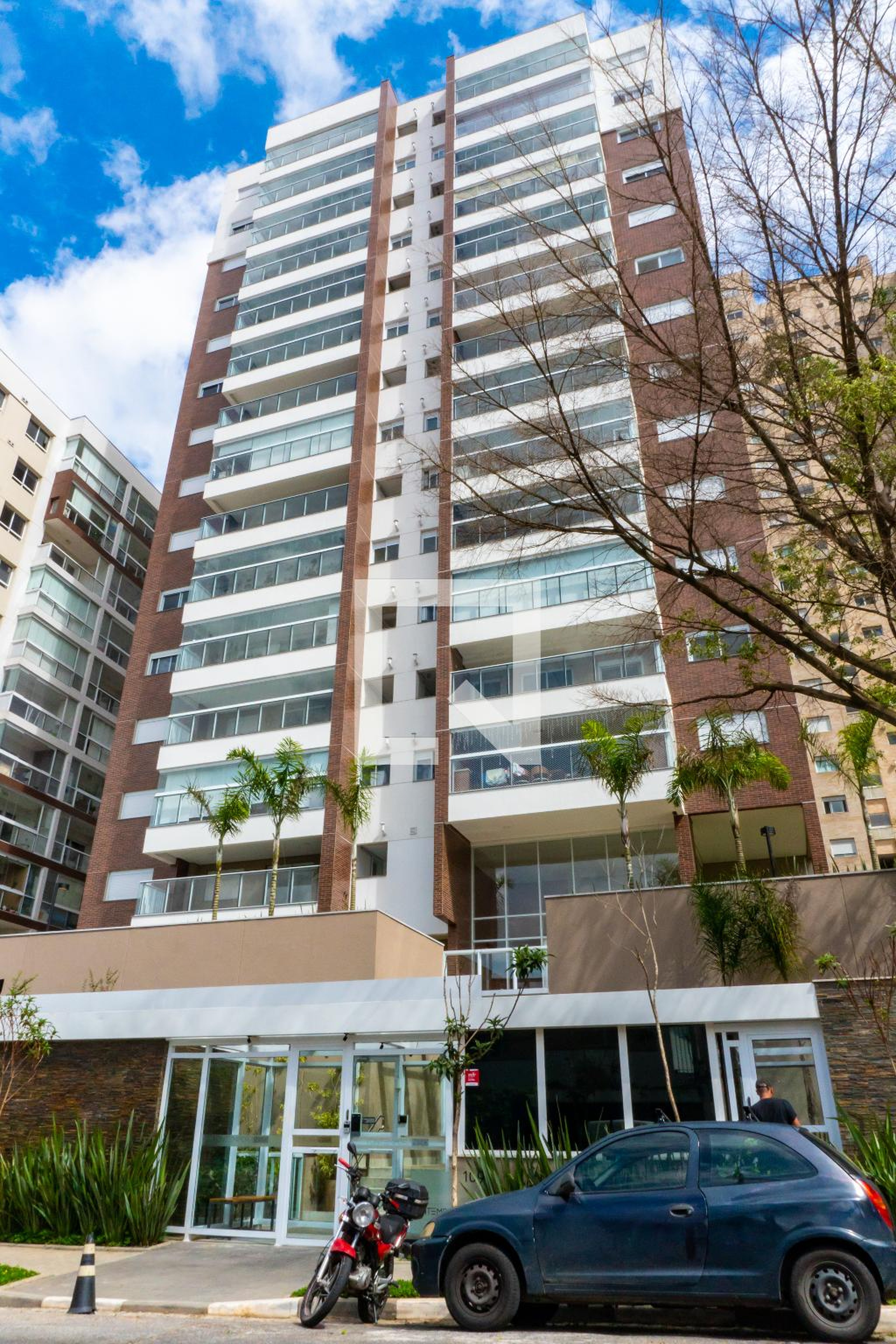 Fachada do Prédio Condomínio Contemporâneo Saúde