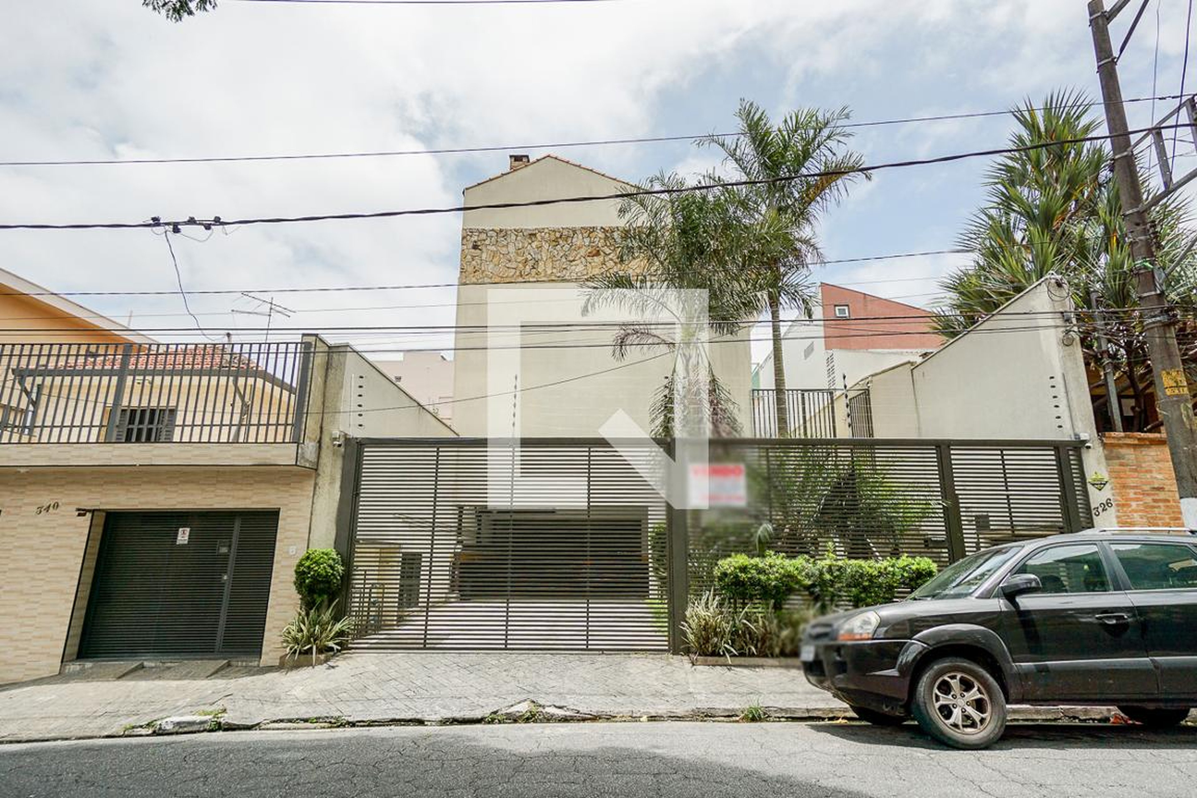 Fachada Condomínio em Rua Pretória, 326
