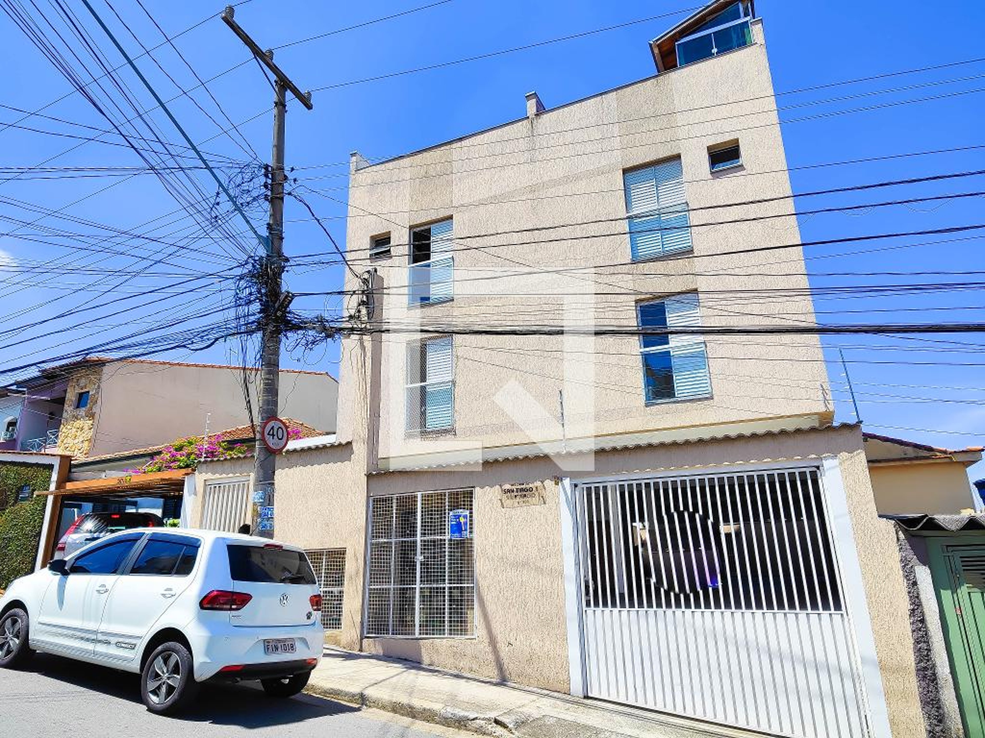 Fachada Condomínio em Rua Coréia, 200