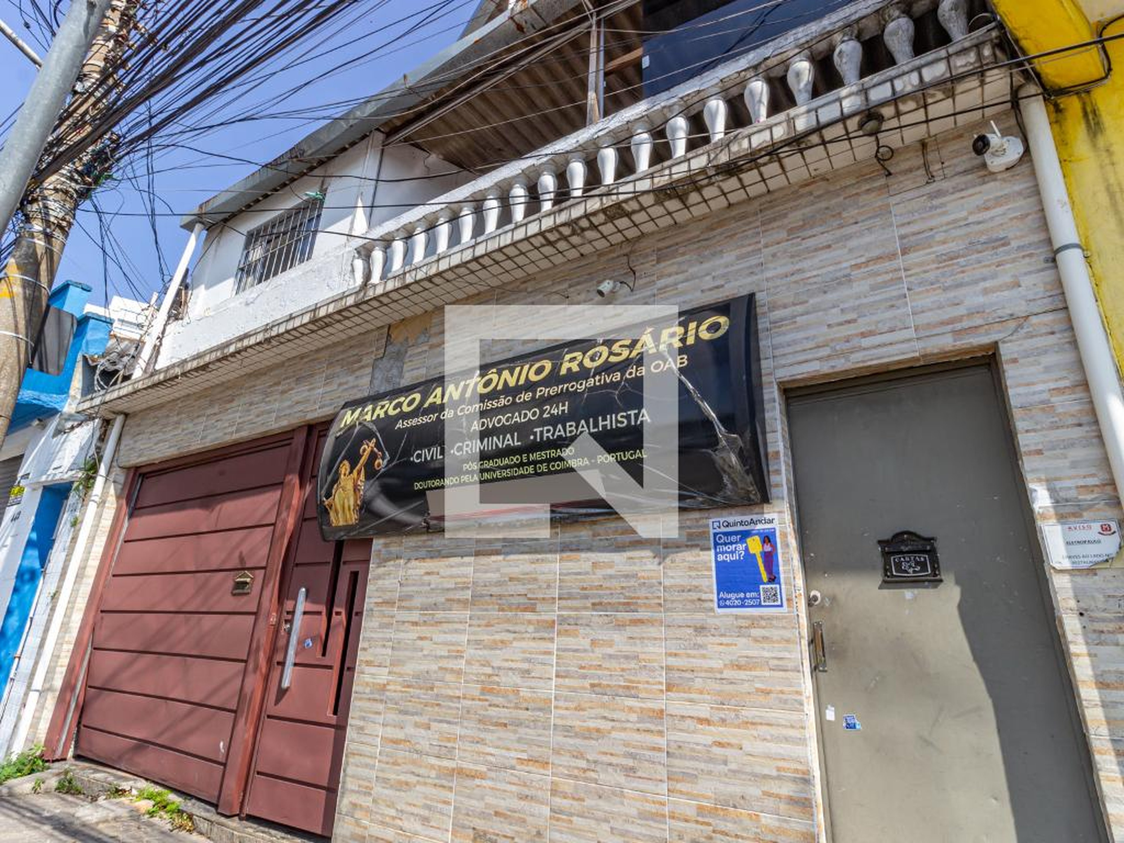 Fachada Condomínio em Rua Ulisses Cruz, 100