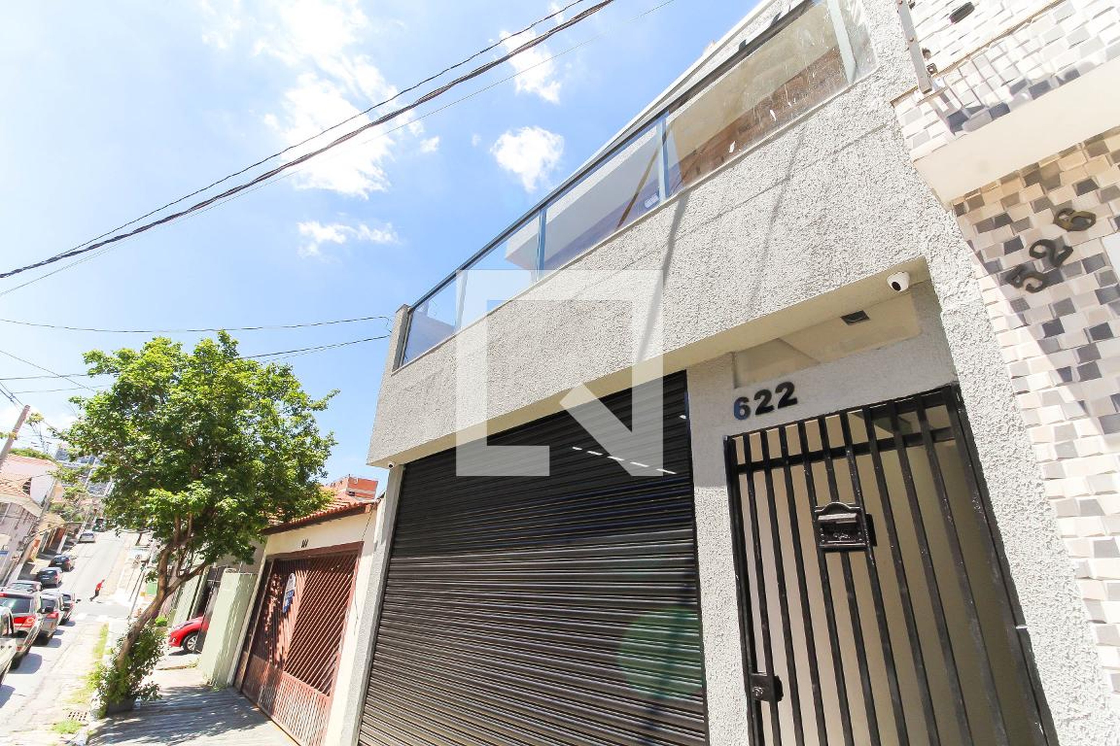 Fachada Condomínio em Rua Américo Vespucci, 622