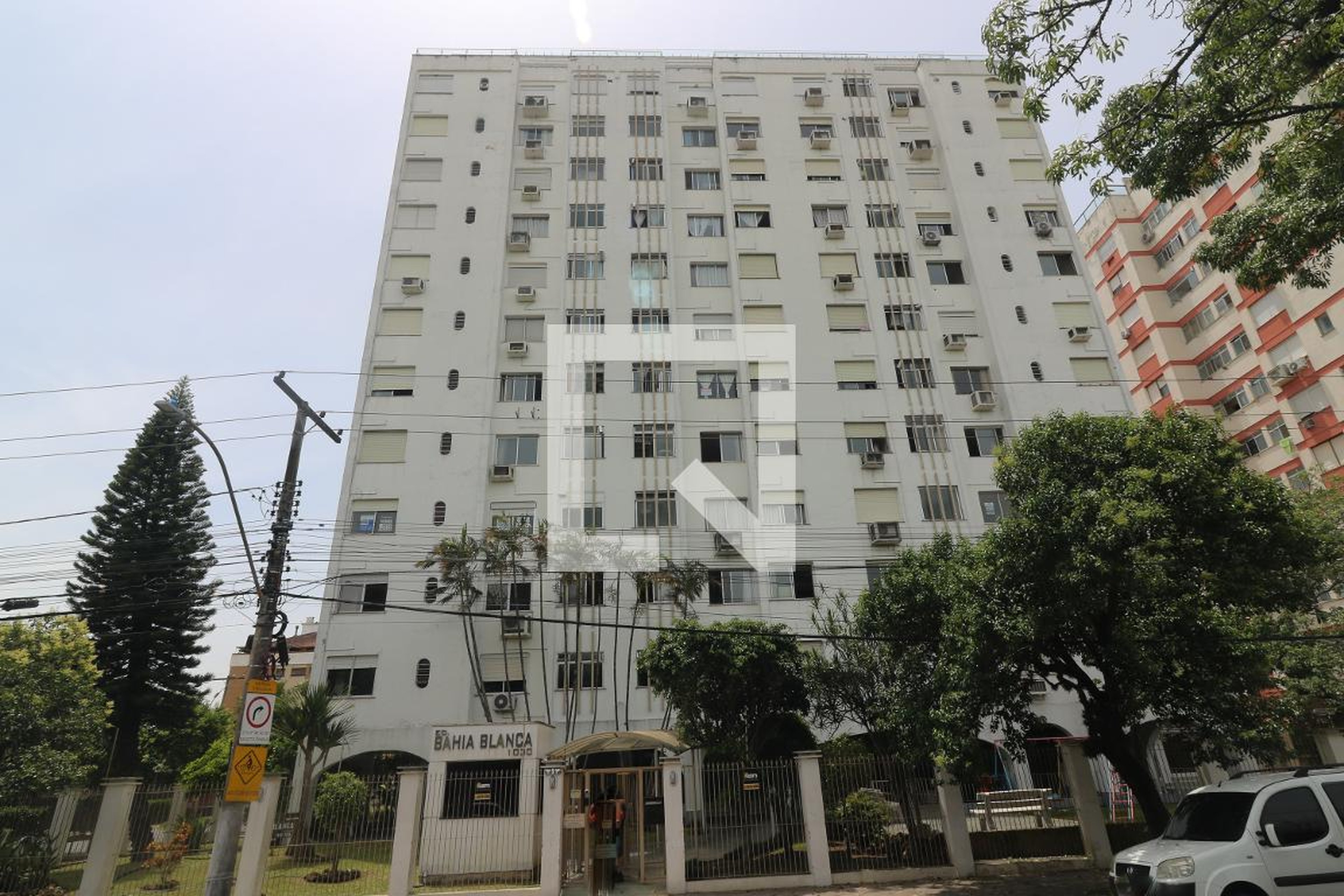 Fachada do Prédio Condomínio Bahia Blanca