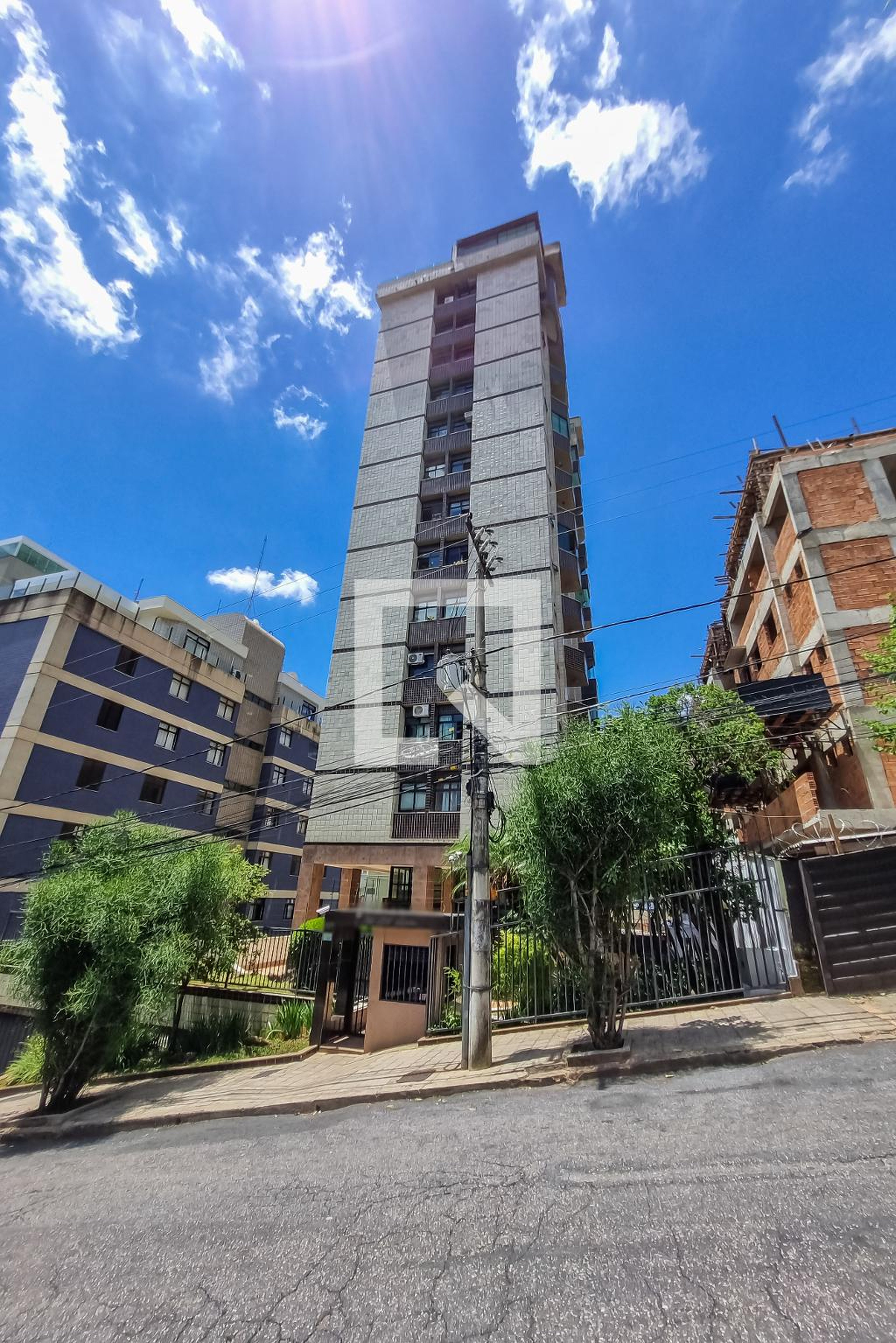 Fachada Condomínio em Avenida Afonso Pena, 165