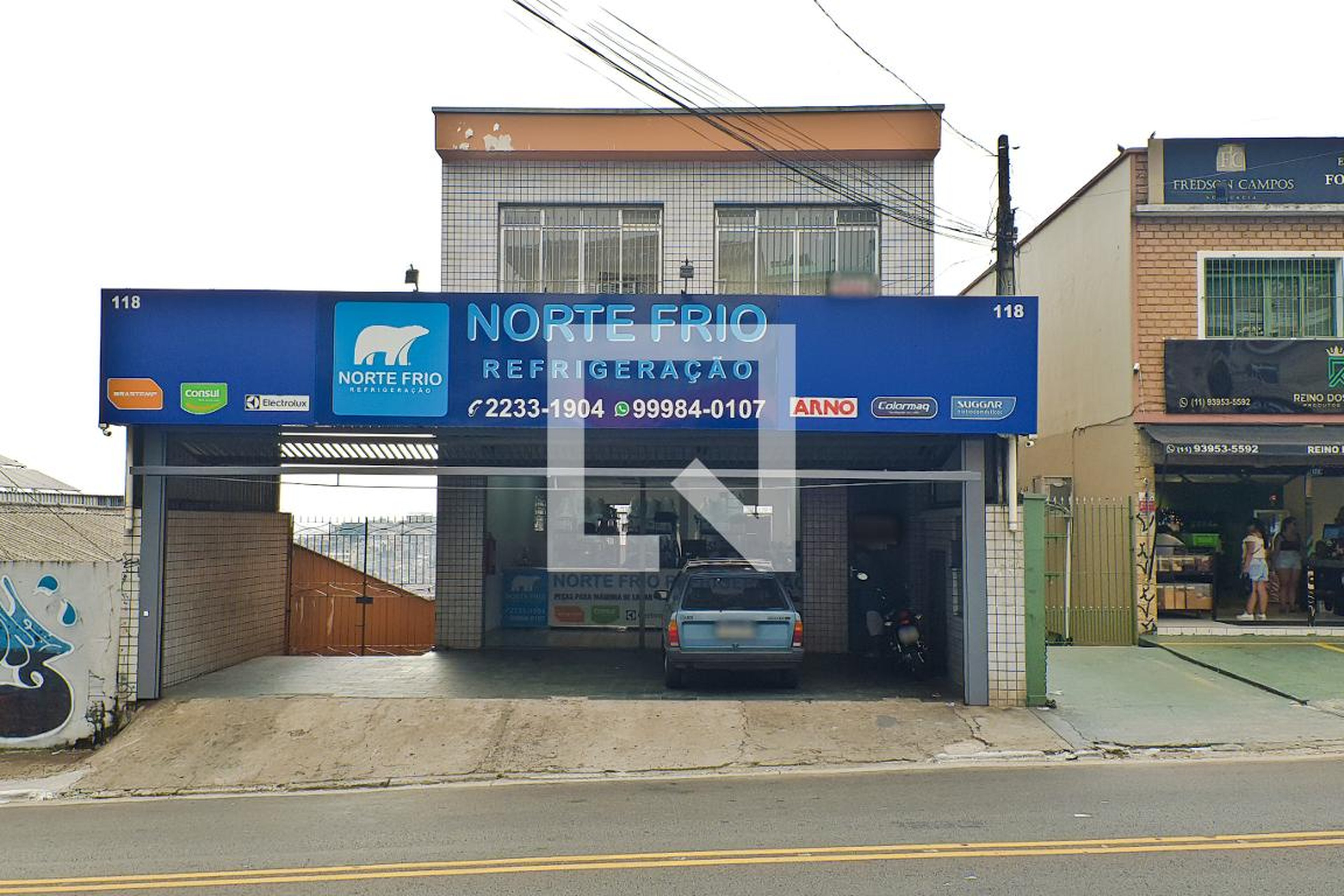 Fachada Condomínio em Avenida Peri Ronchetti, 118