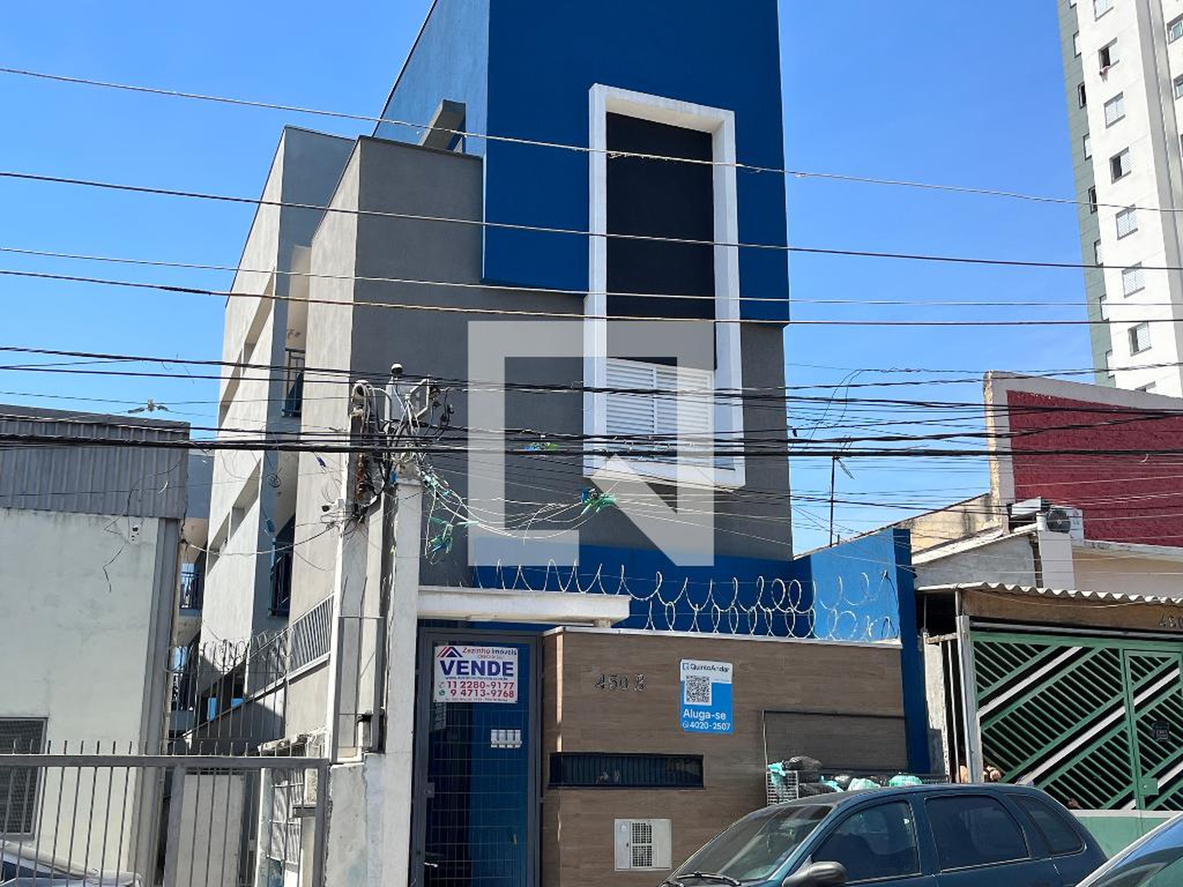 Fachada Condomínio em Rua Fábio José Bezerra, 450