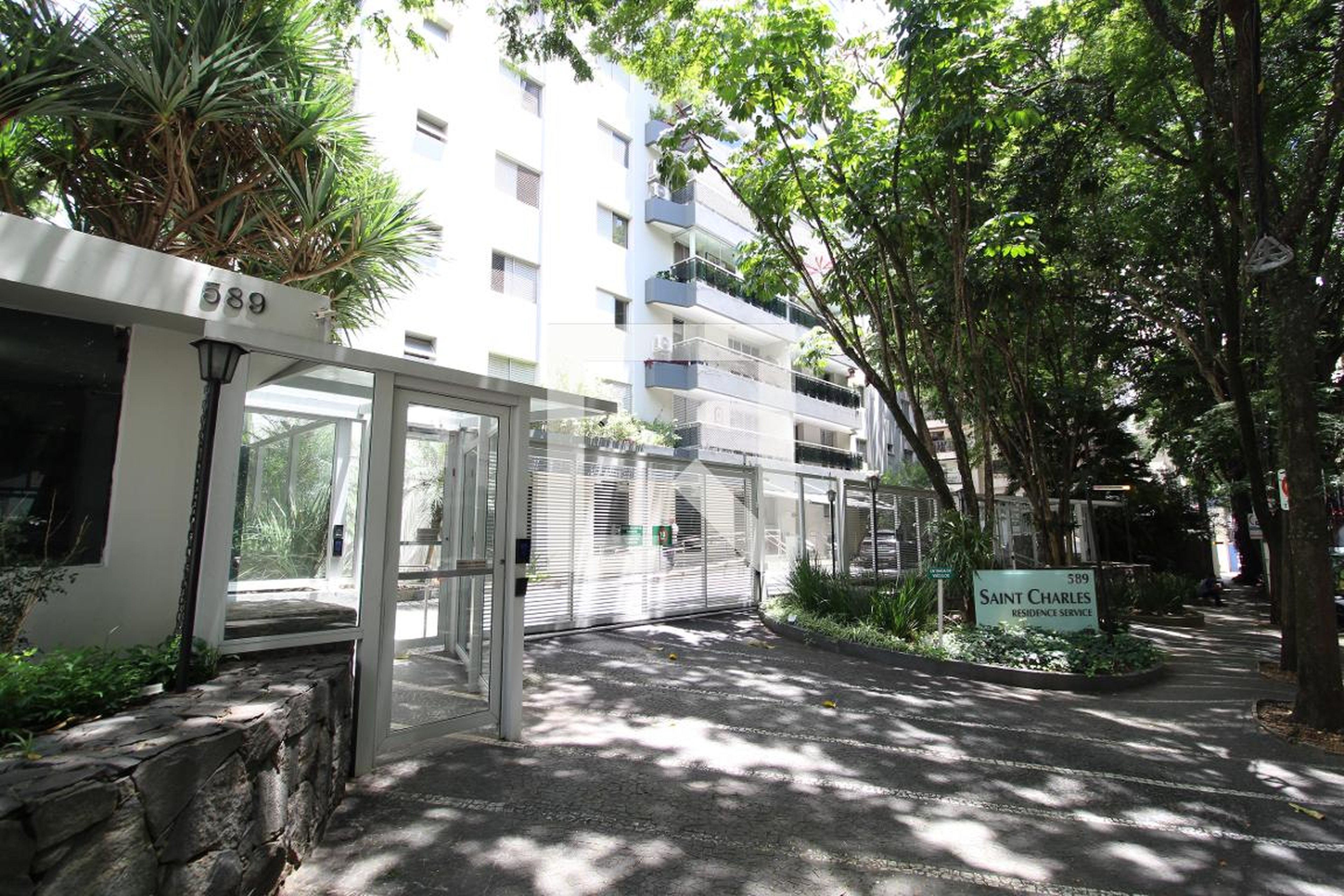 Fachada do Prédio Condomínio em Avenida Santo Amaro, 589