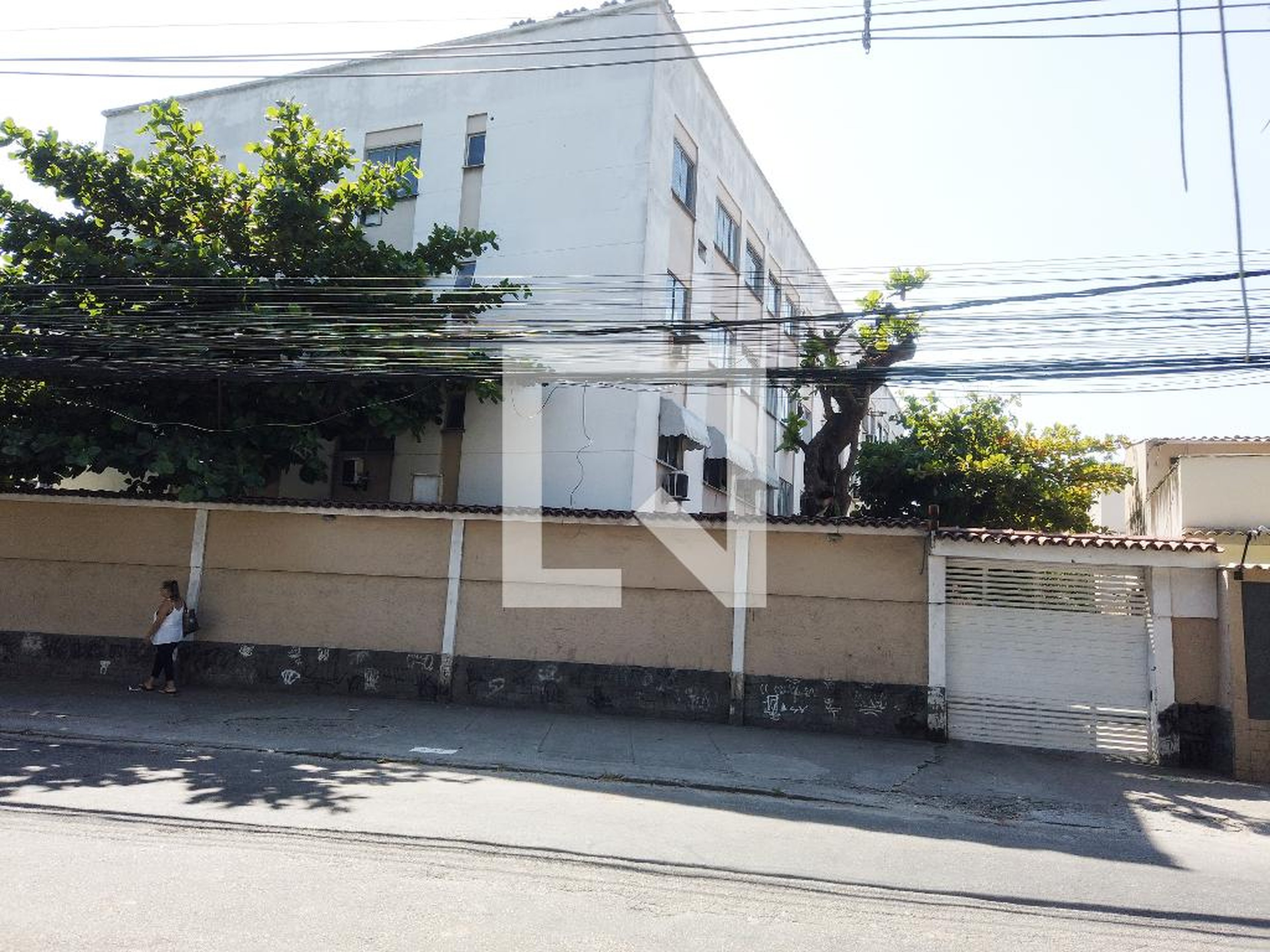 Fachada do Condomínio Edifício Taquara