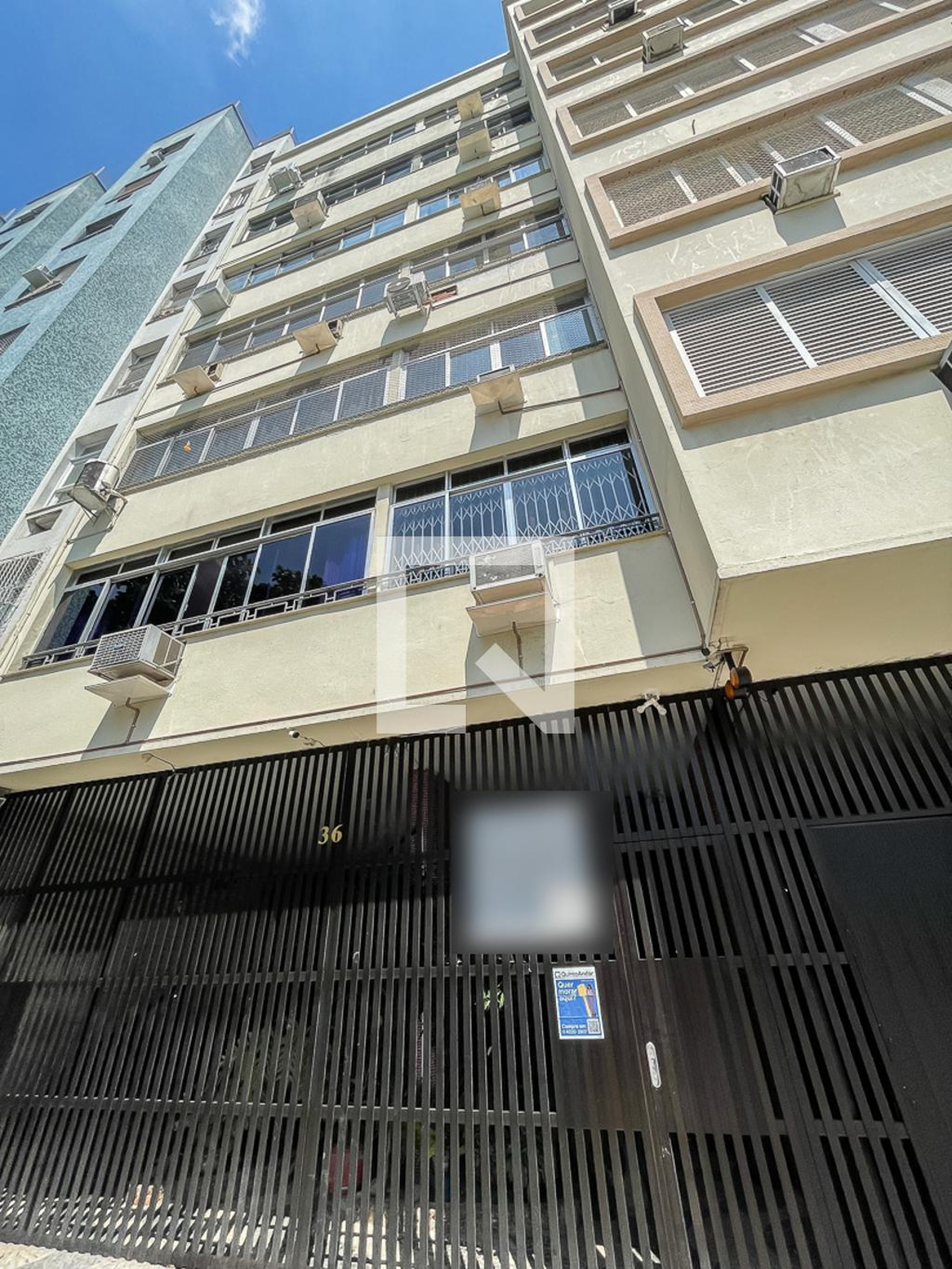 Fachada Condomínio em Rua Barão de Mesquita, 36