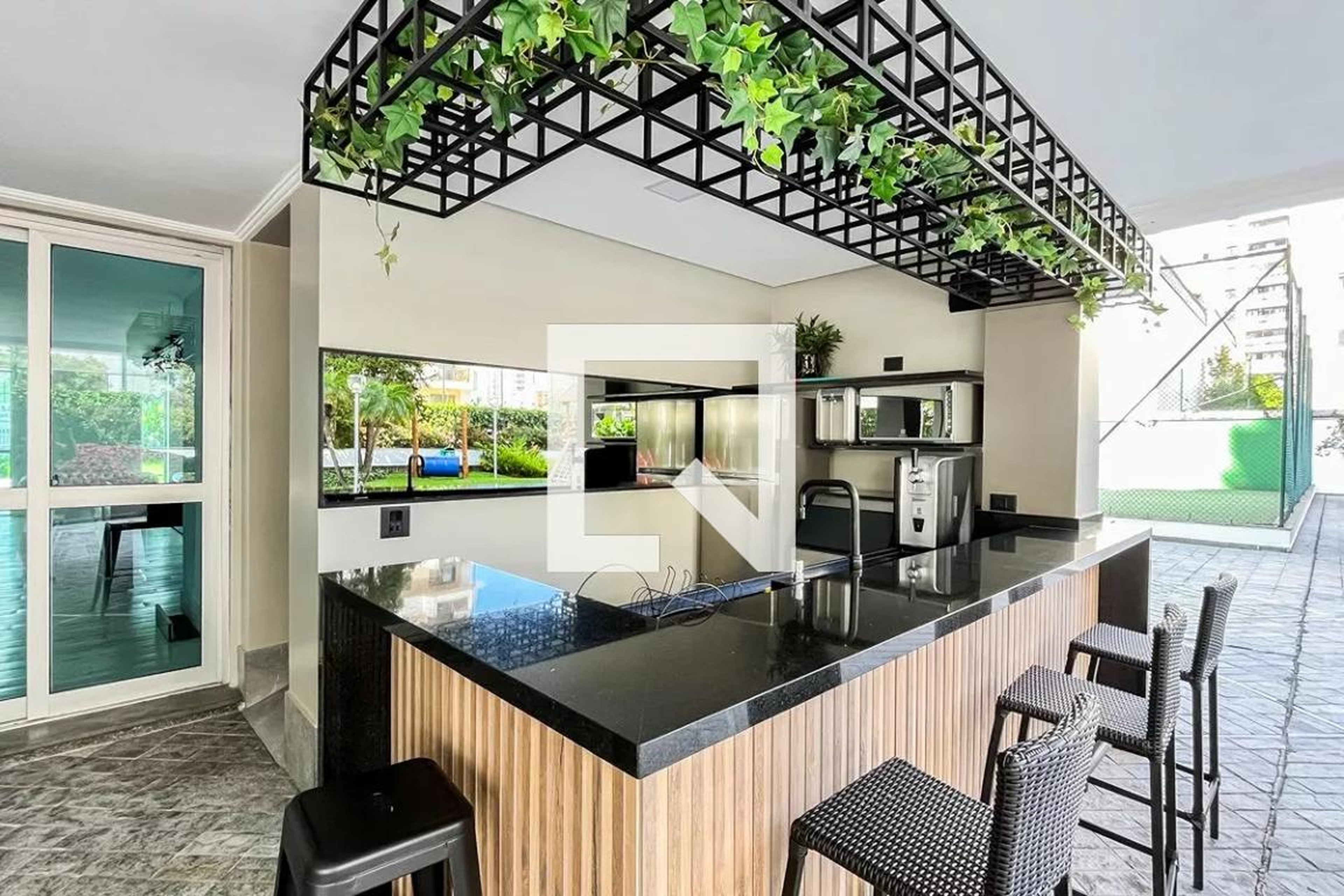 Área comum - Edificio La Tour Lumiere de Courreges