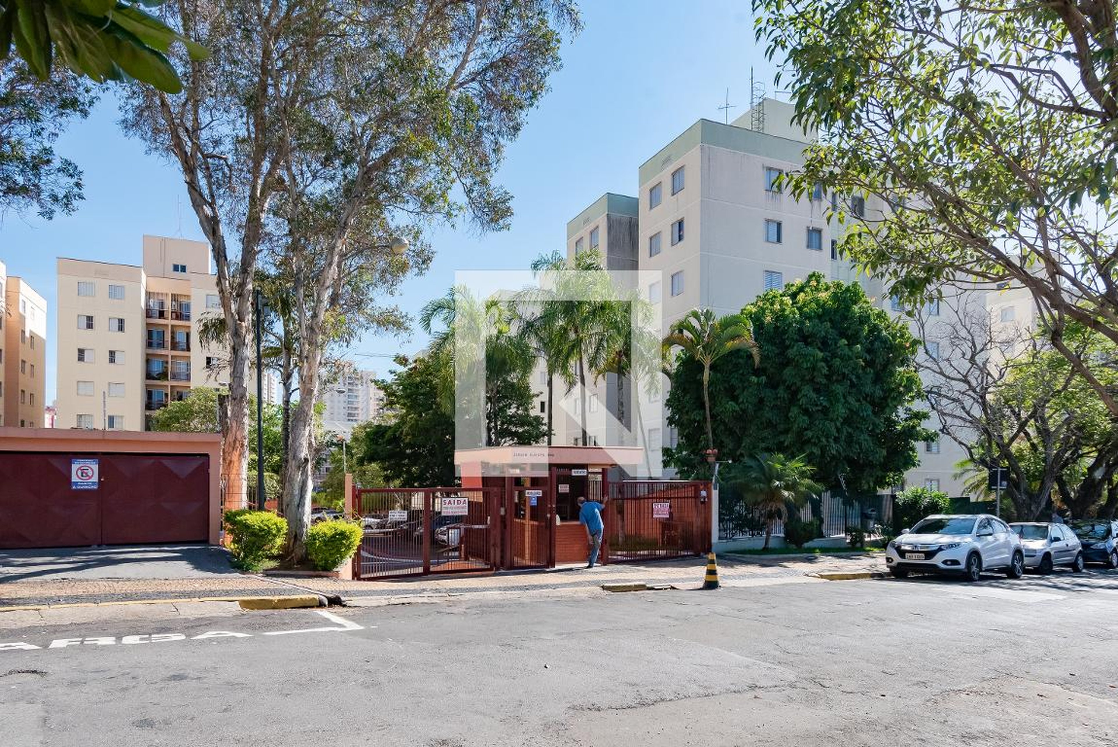 Fachada do Condomínio Condomínio Europa