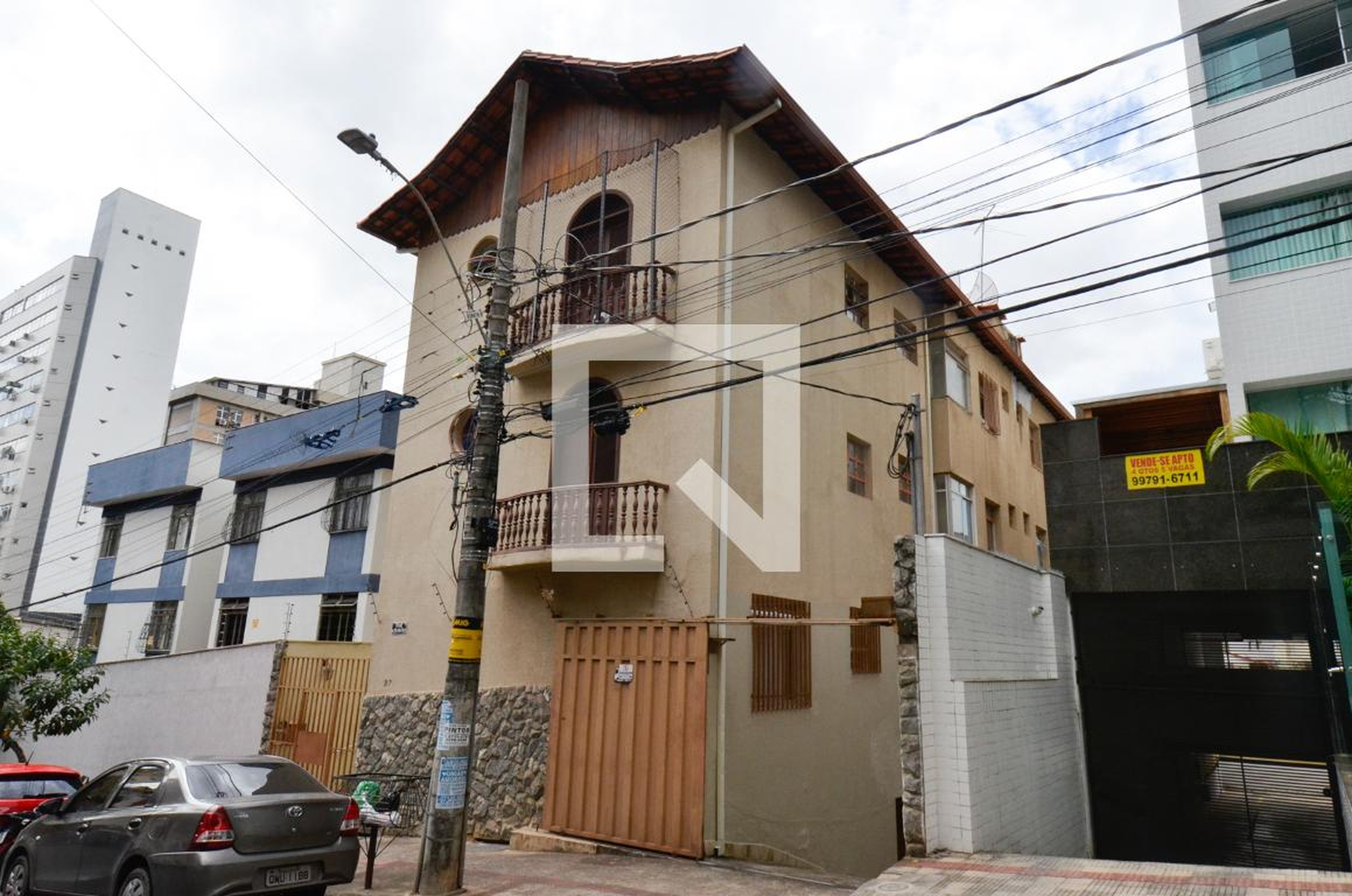 Fachada do predio Edifício Alamo