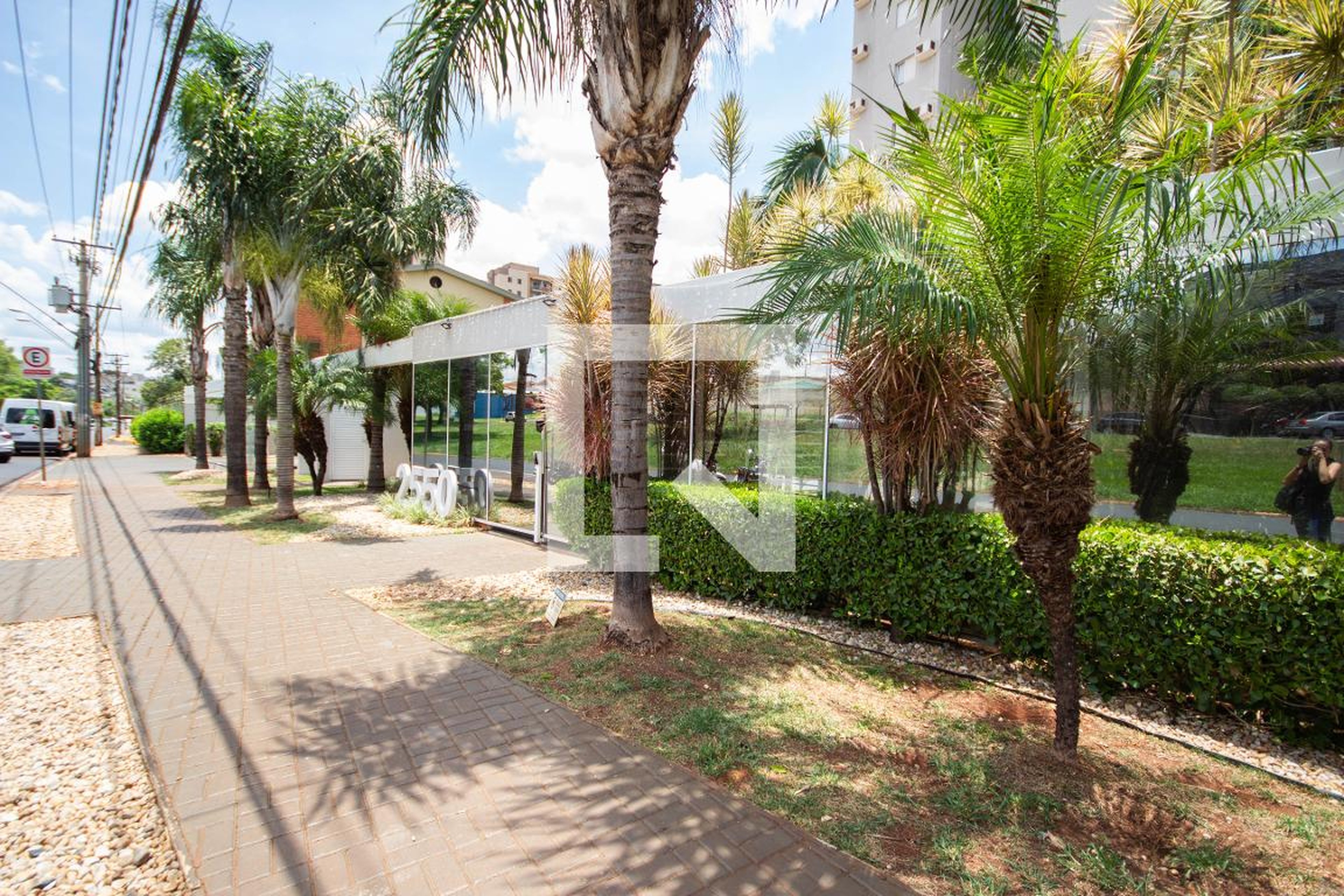 Fachada do condomínio Condomínio Ibiza Residence