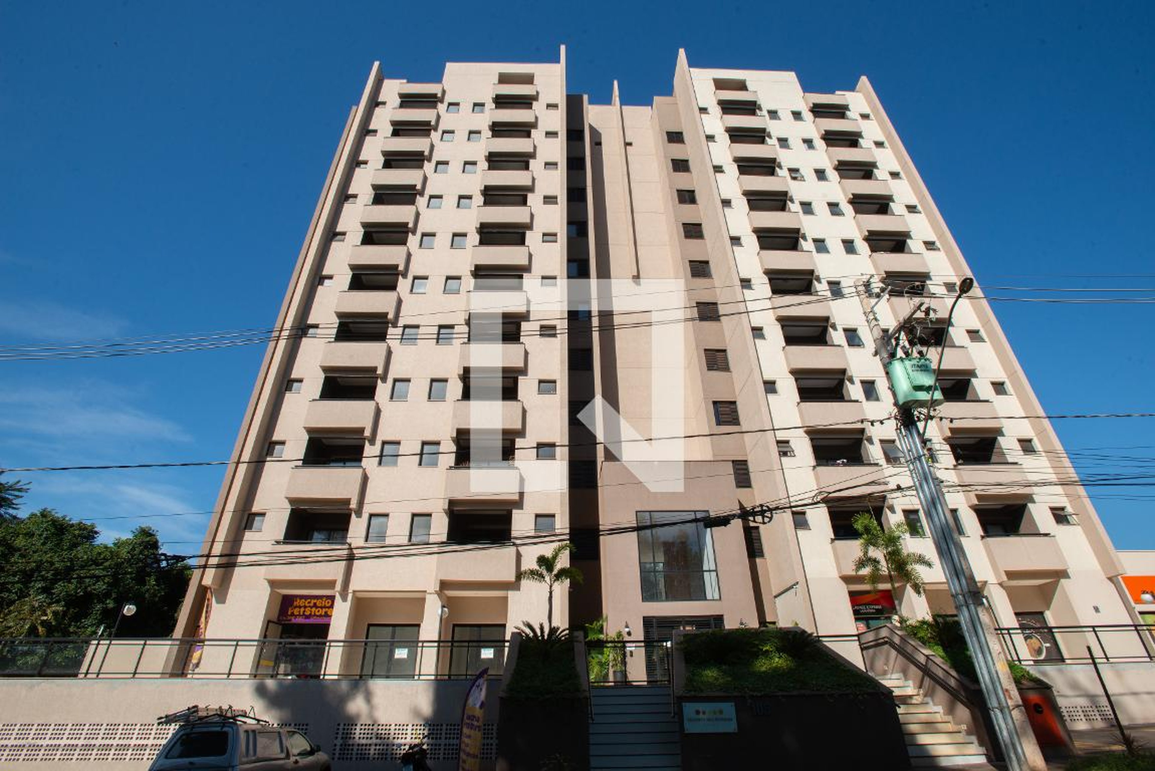 Fachada do Prédio Condomínio Recanto das Arvores