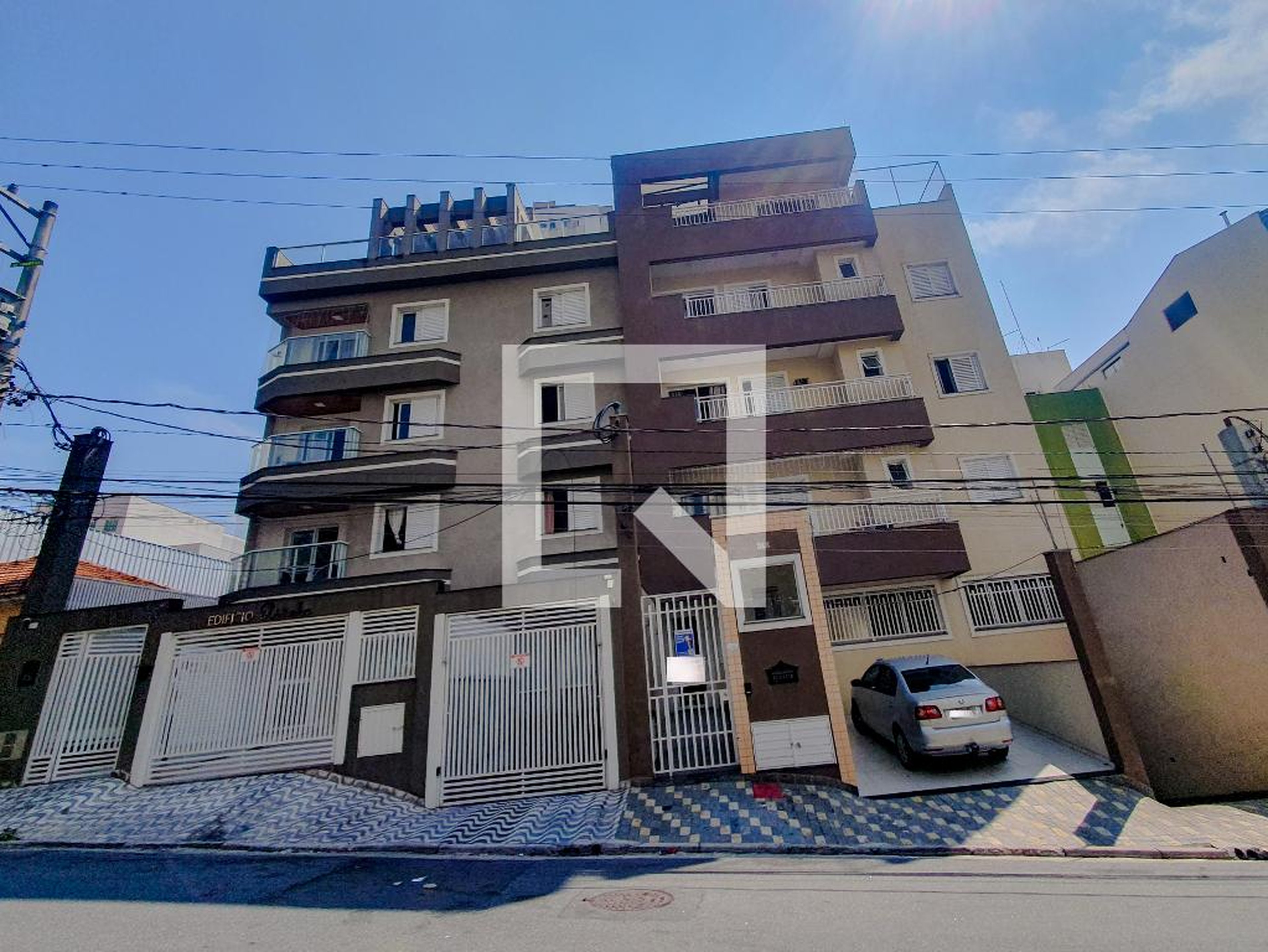 Fachada do Prédio Condomínio em Rua Brasílio Machado, 518