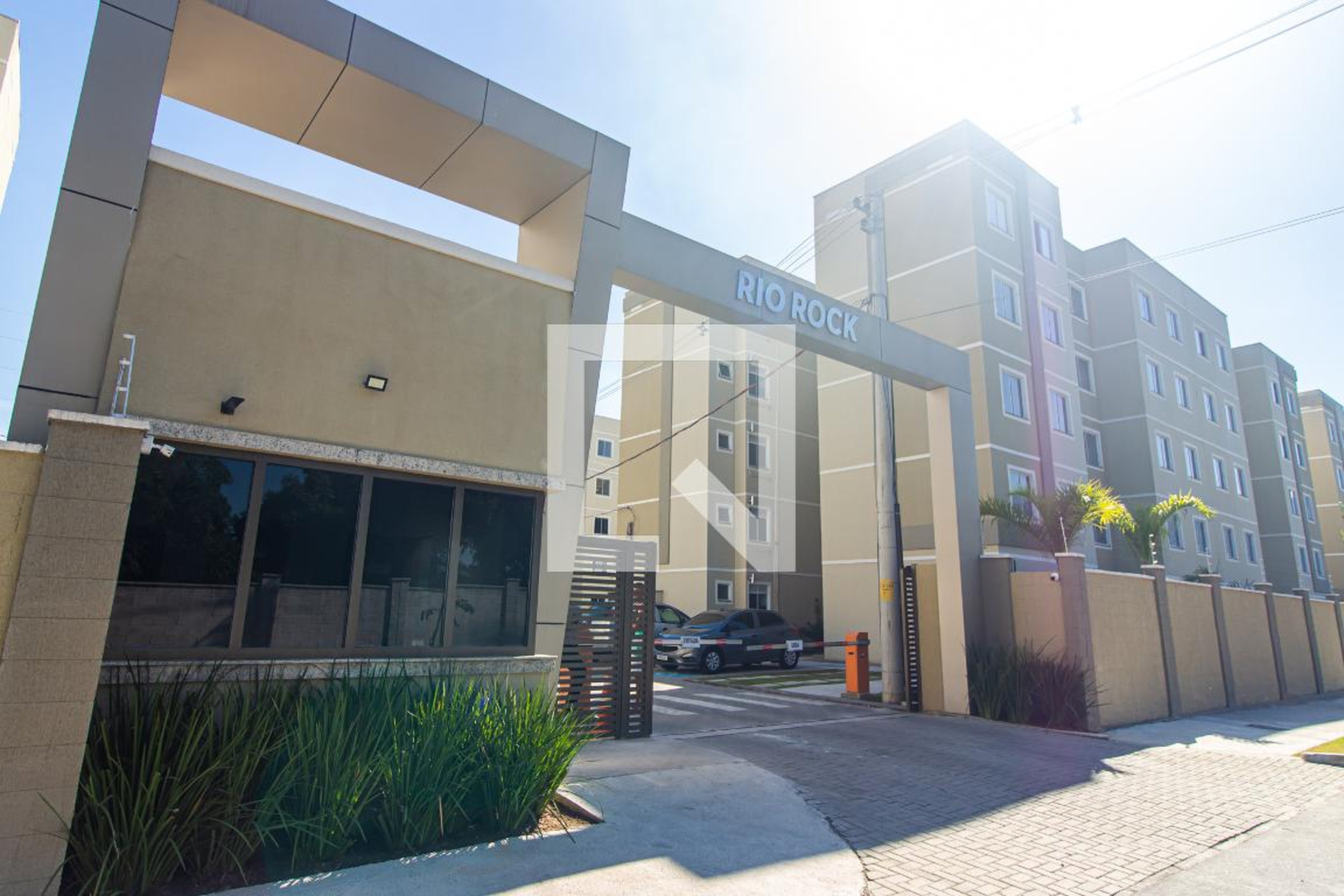 Fachada do condomínio Condomínio Rio Rock