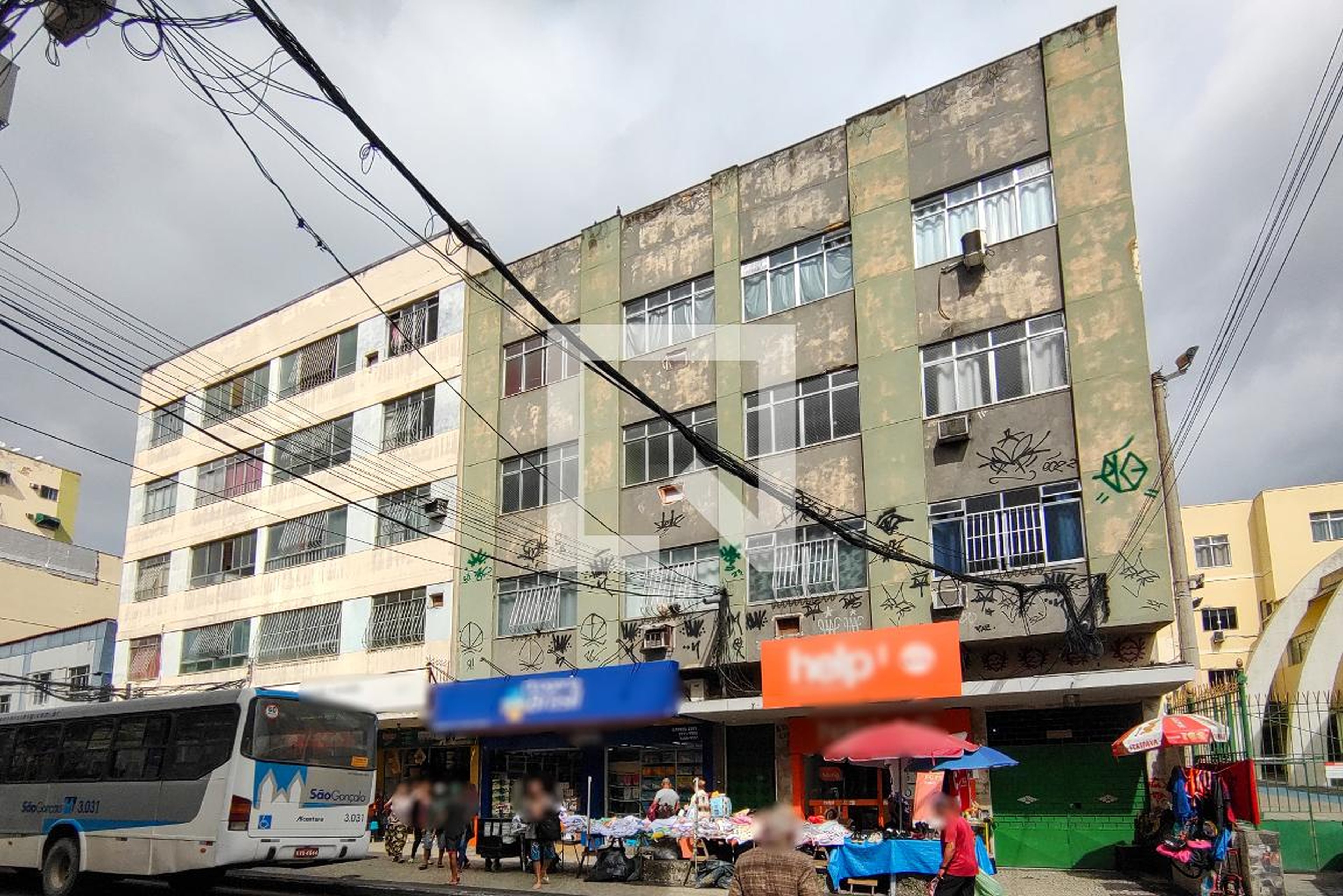 Fachada do Prédio Edifício Gina
