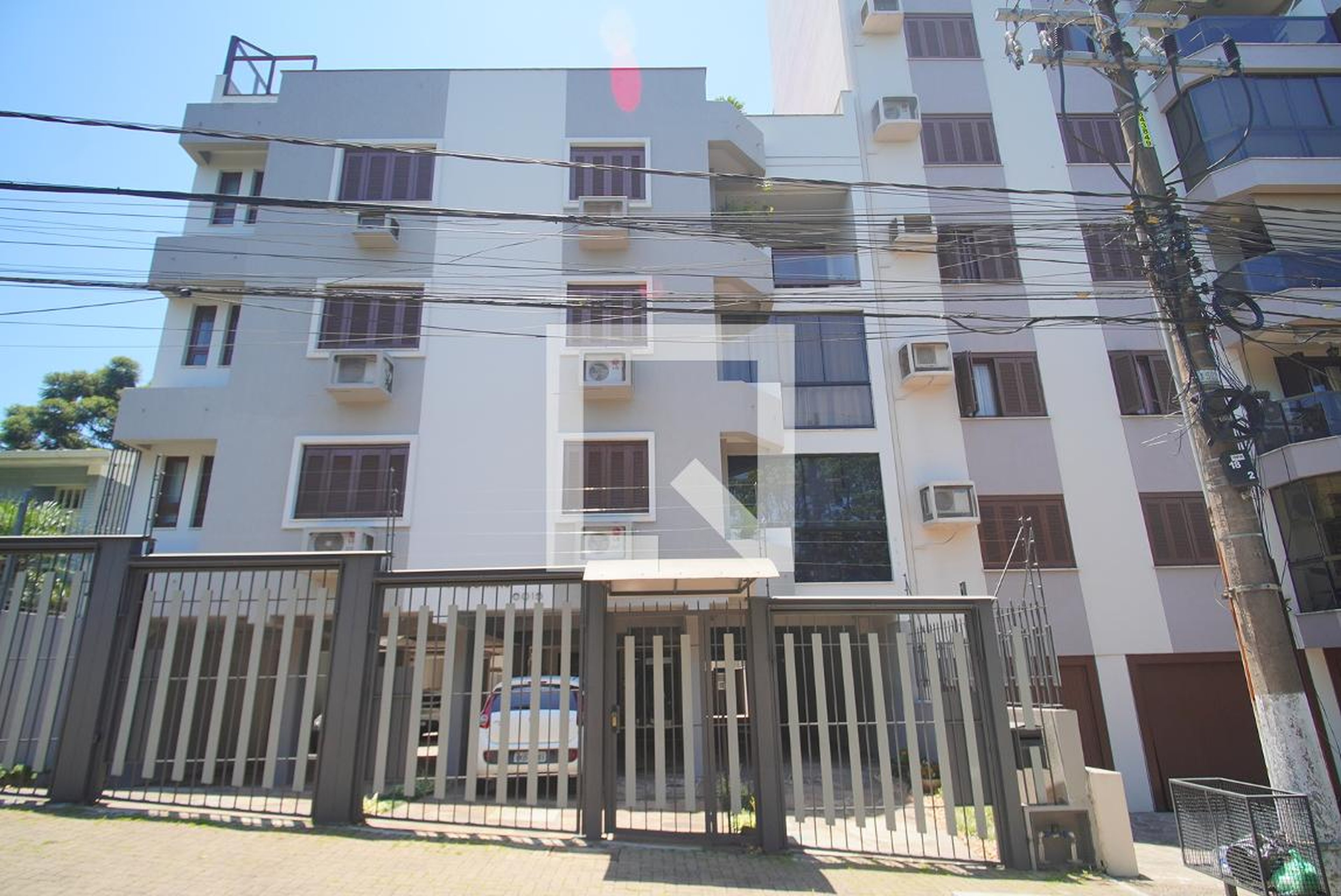 Fachada Condomínio em Avenida Pedro Adams Filho, 6015