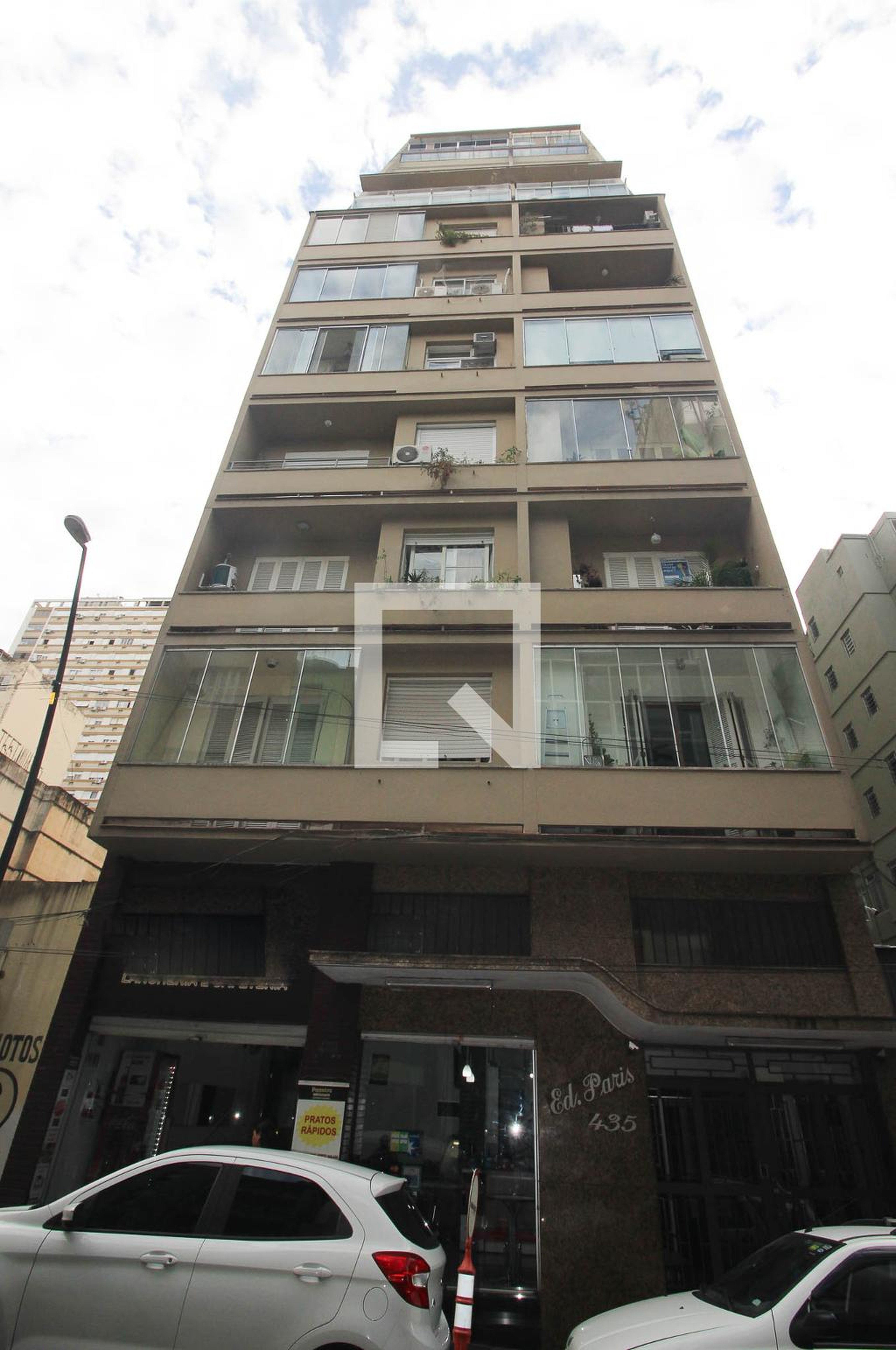 Fachada do Prédio Edifício Paris
