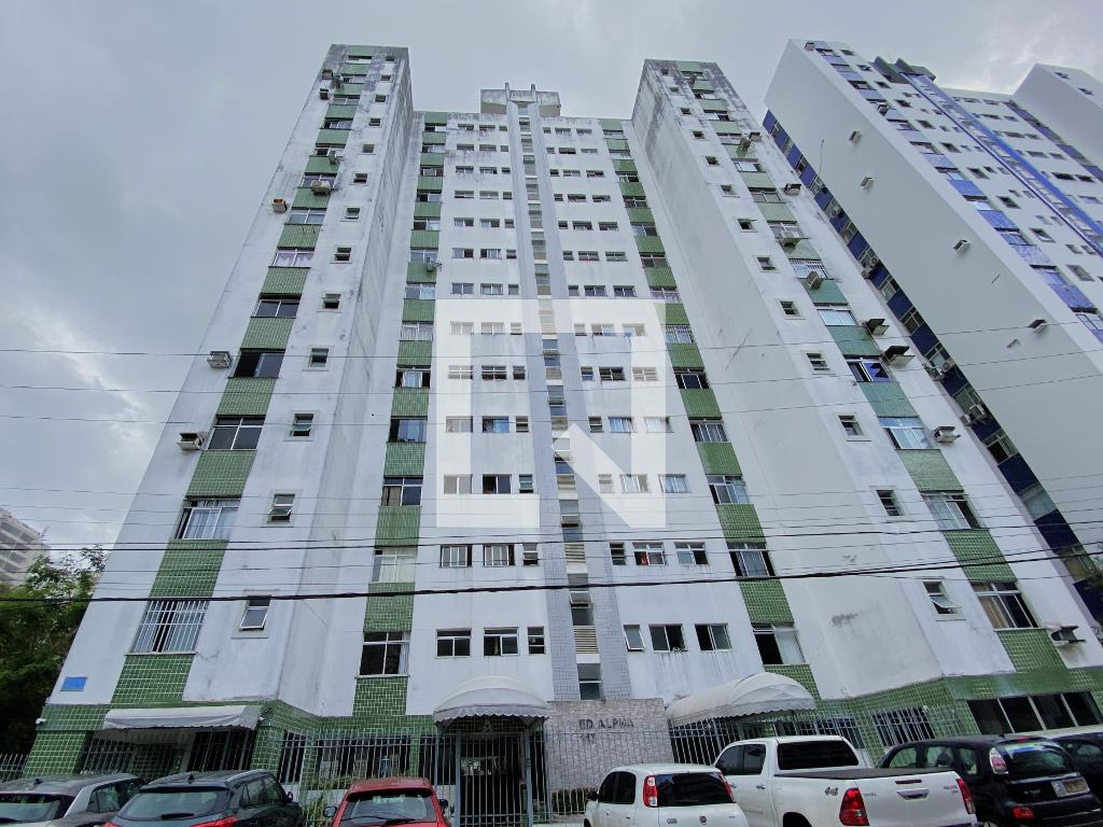 Fachada Condomínio Edifico Alpha