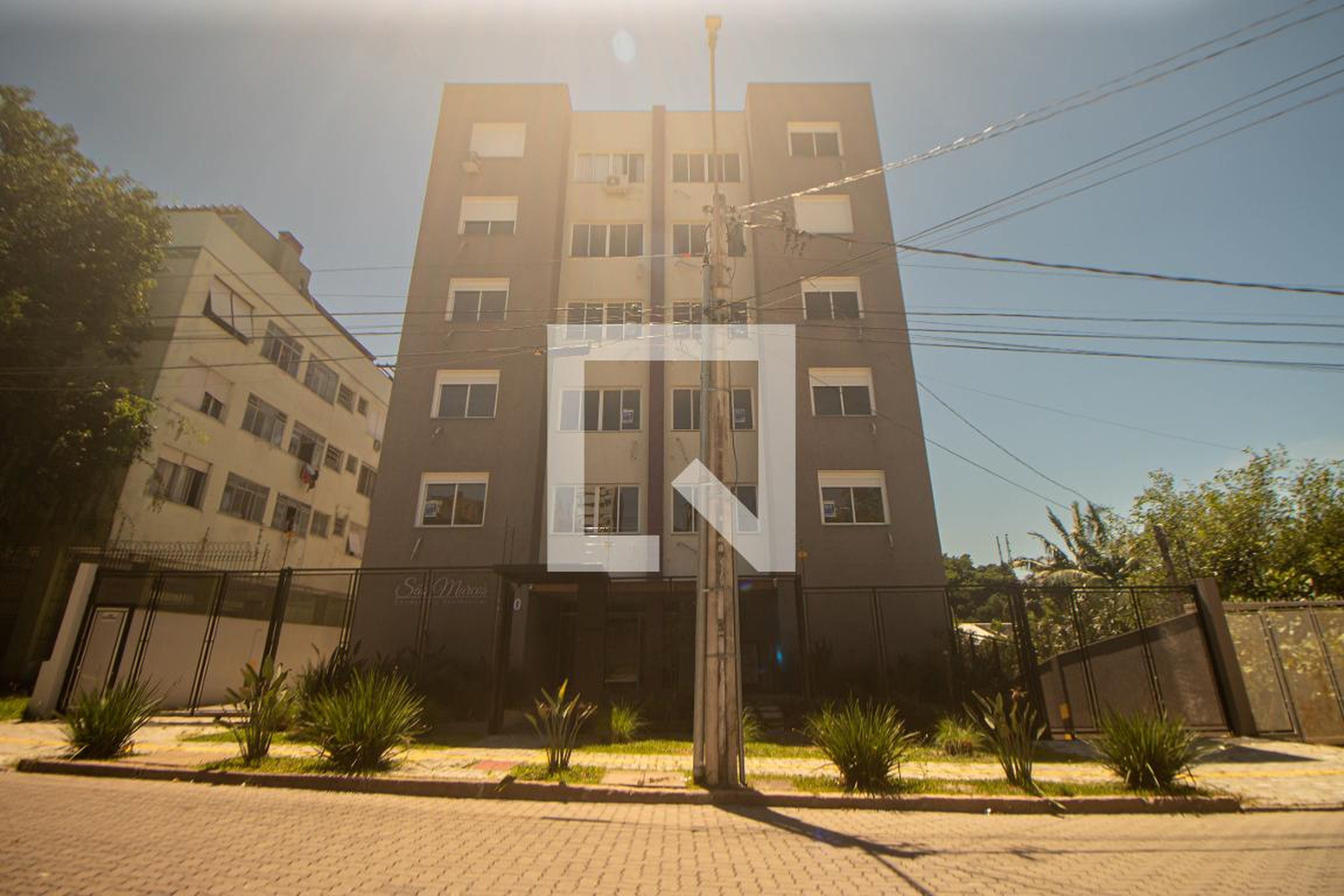 Fachada Condomínio em Rua São Marcos, 21