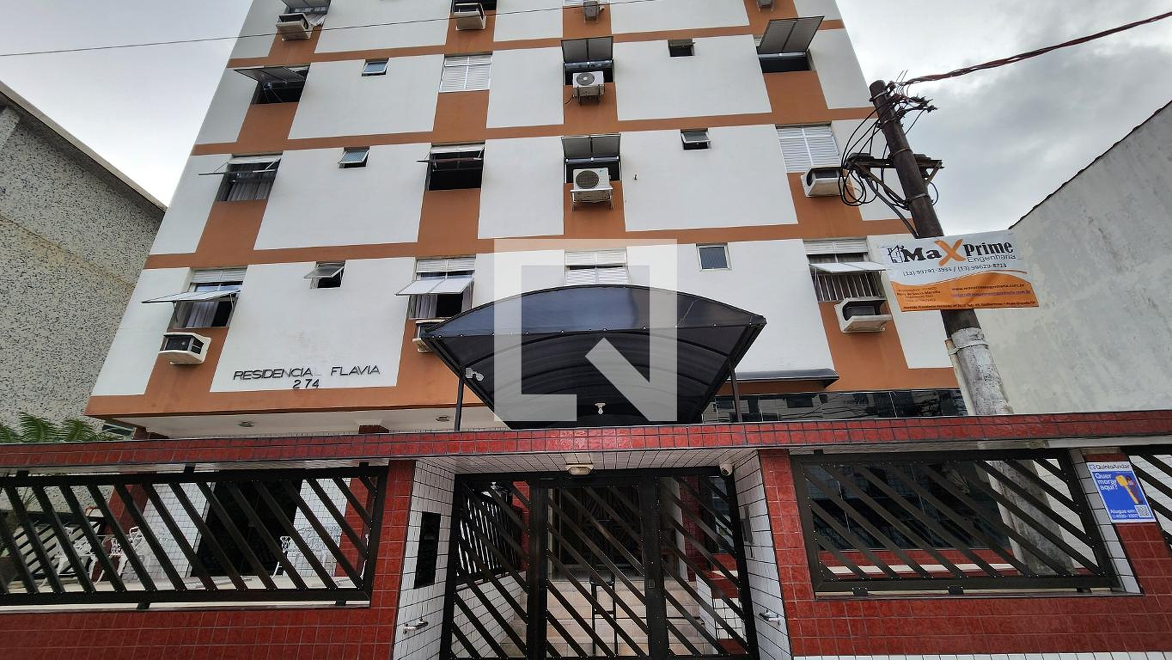Fachada do Prédio Residencial Flavia