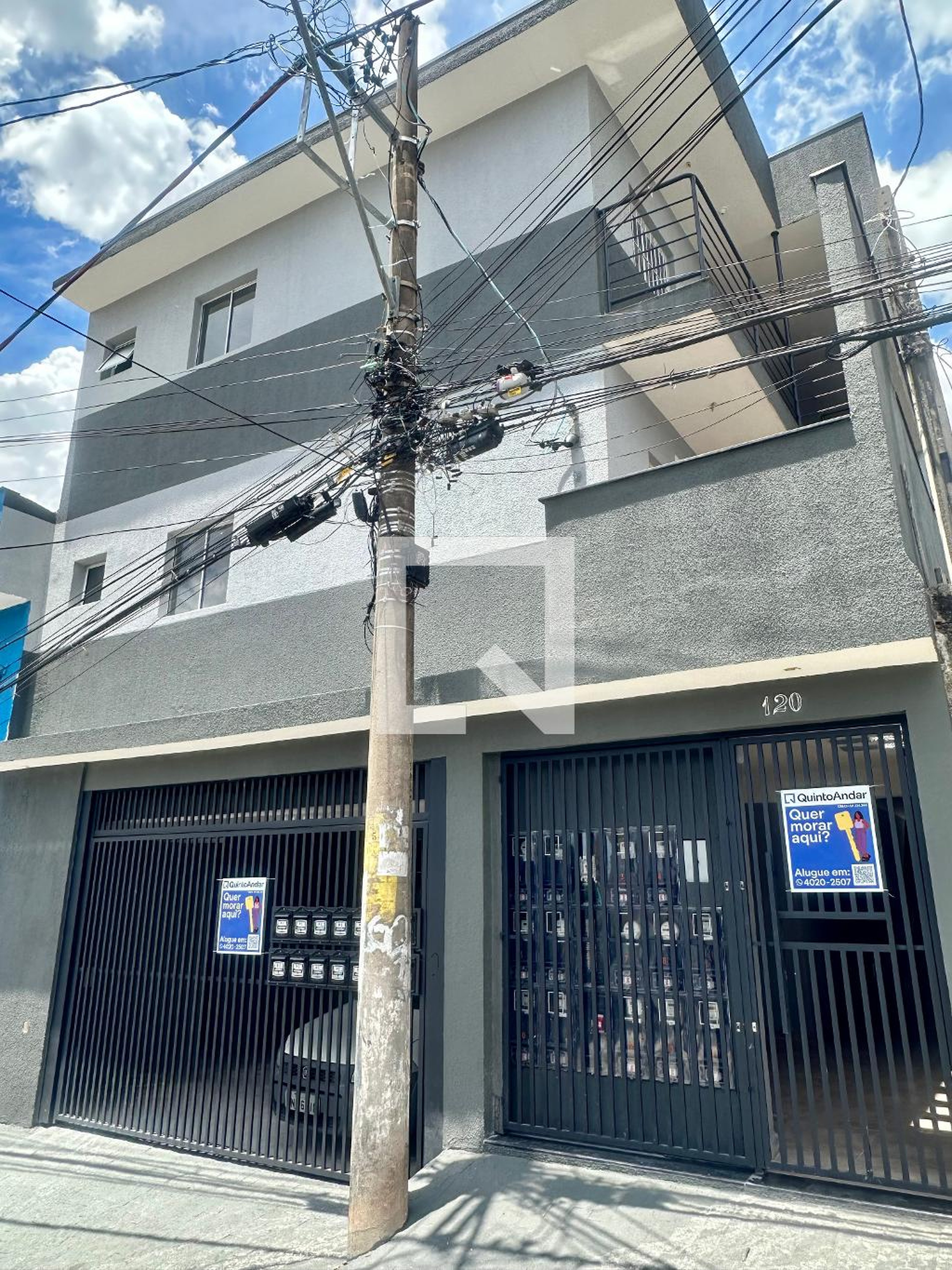 Fachada Condomínio em Rua João Batista Vaz, 120