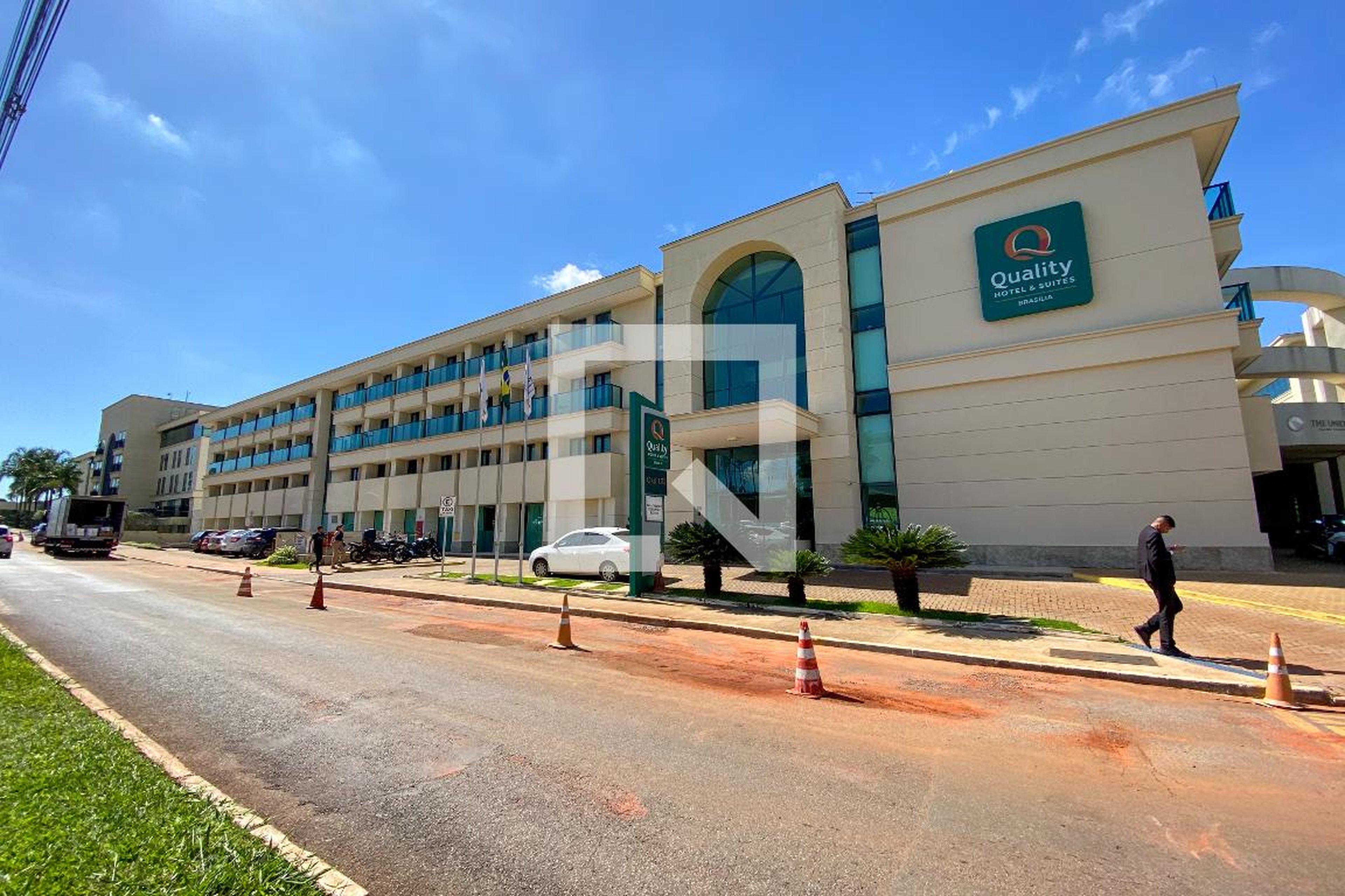Fachada Condomínio em SMAS TRECHO 3 LT 2, s/n
