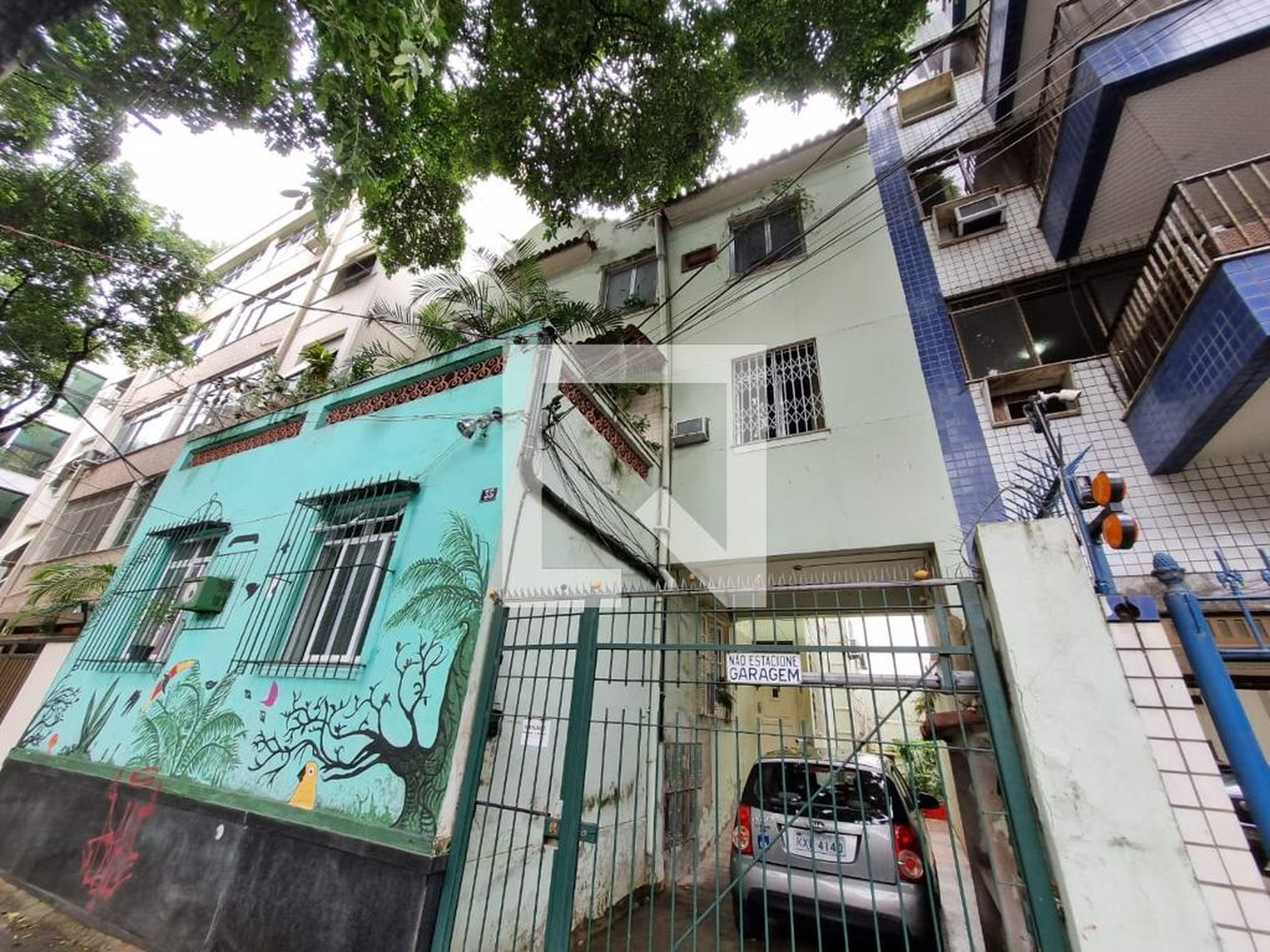 Fachada Condomínio em Rua Jaceguai, 35