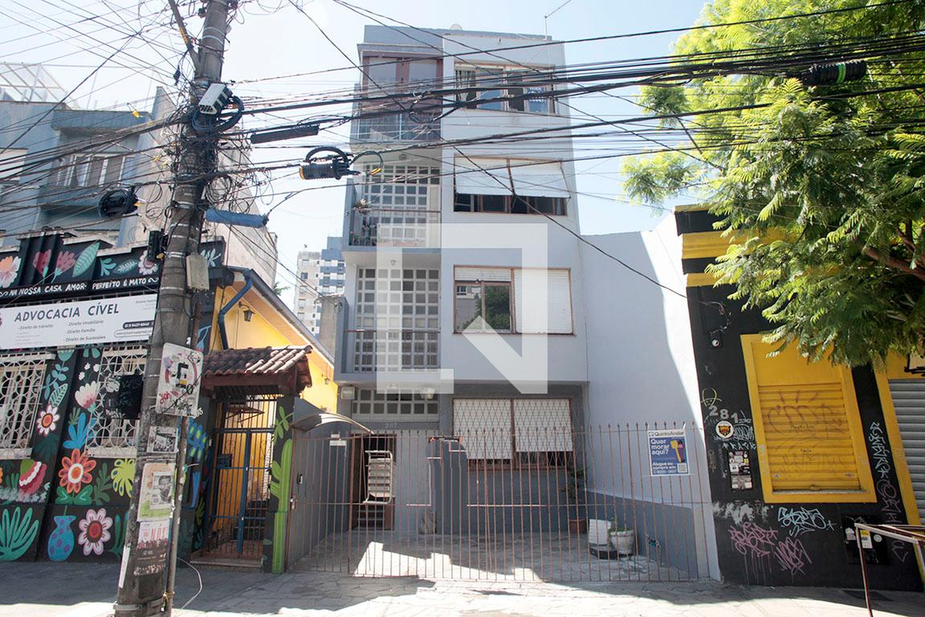 Fachada Condomínio em Rua Joaquim Nabuco, 287