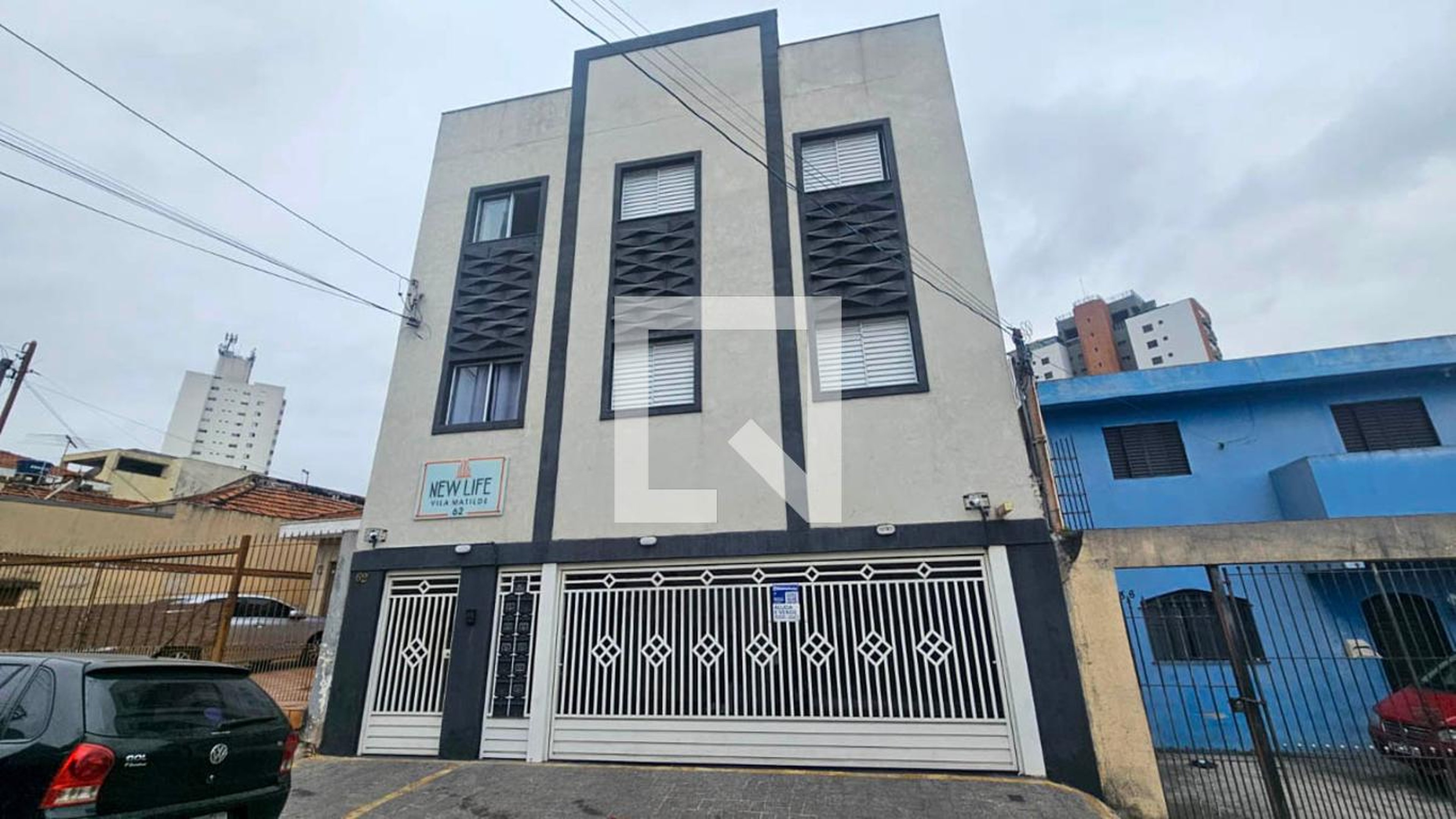 Fachada Condomínio em Rua Durvalina, 62