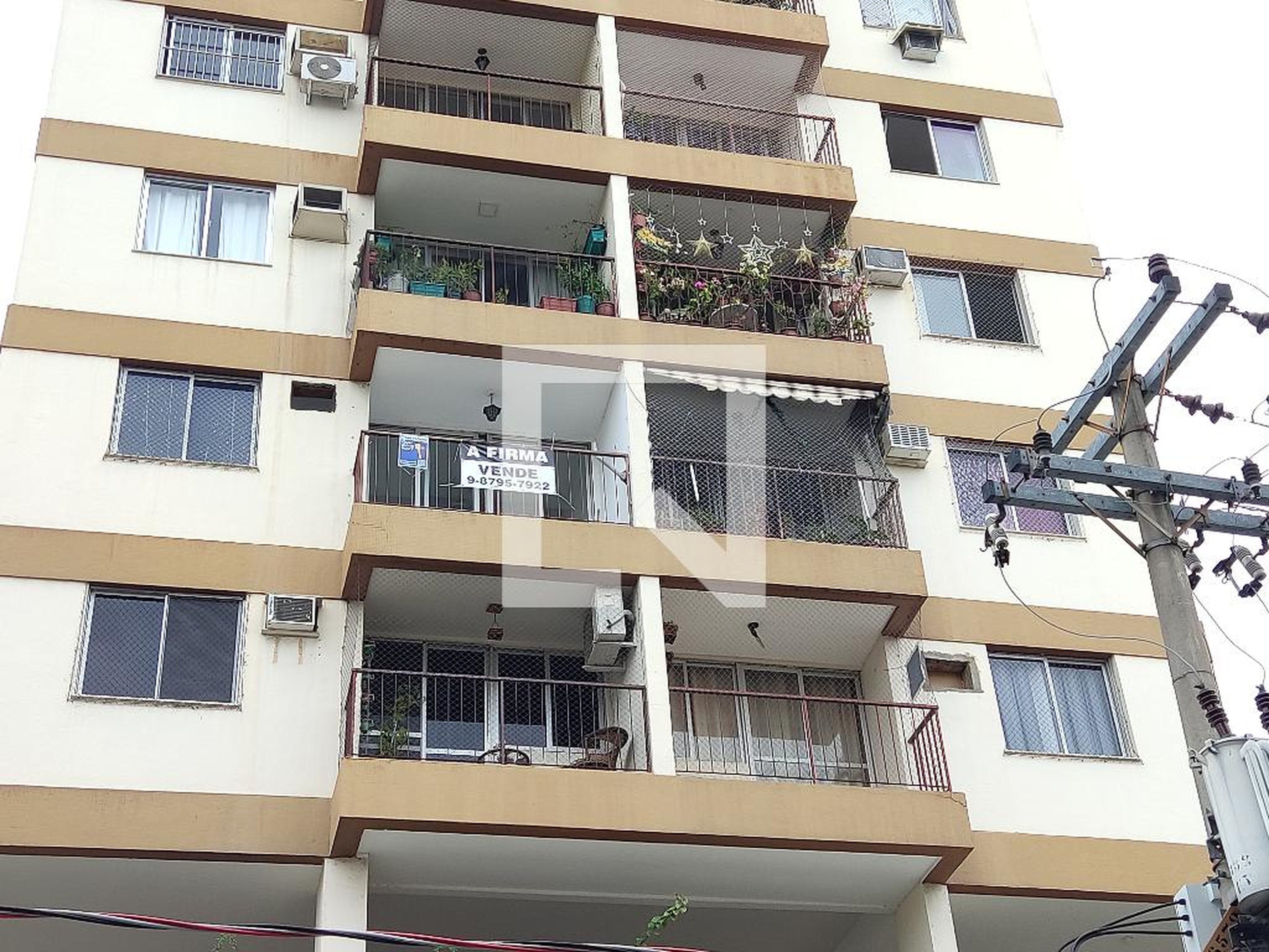 Fachada do Condomínio Condomínio Érika