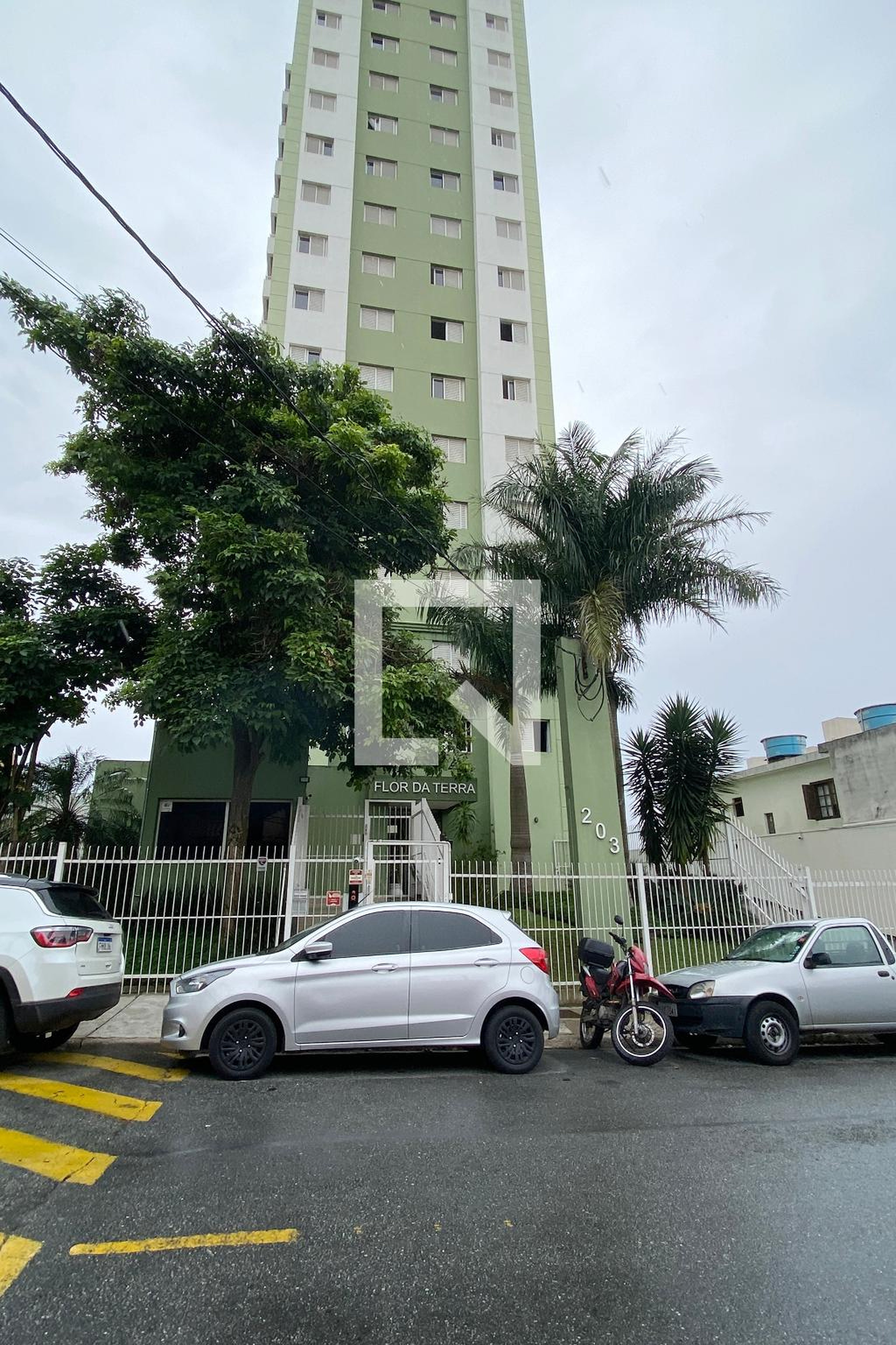 Fachada Condomínio em Rua Saturno, 146