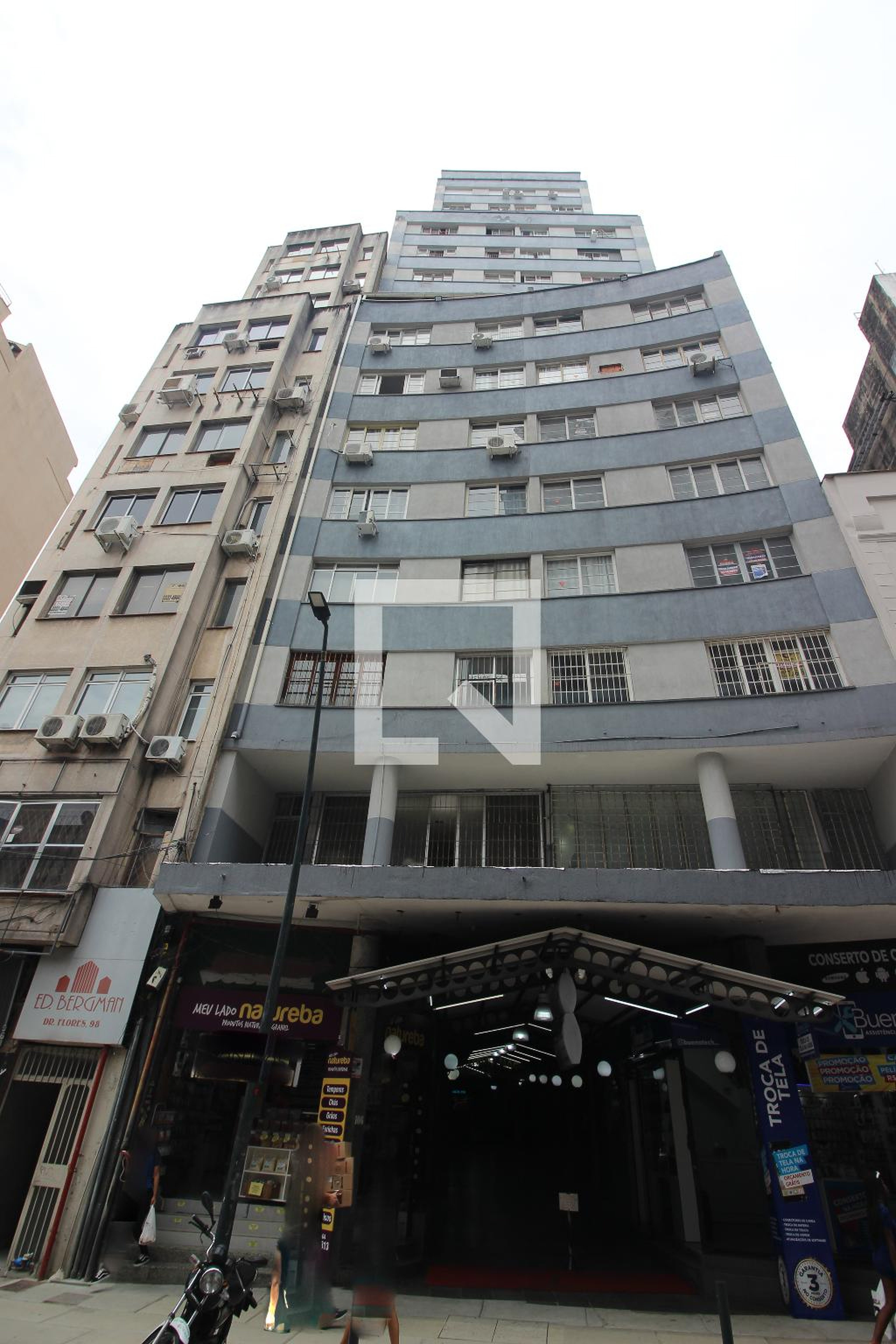 Fachada do Prédio Edifício Galeria A Nação