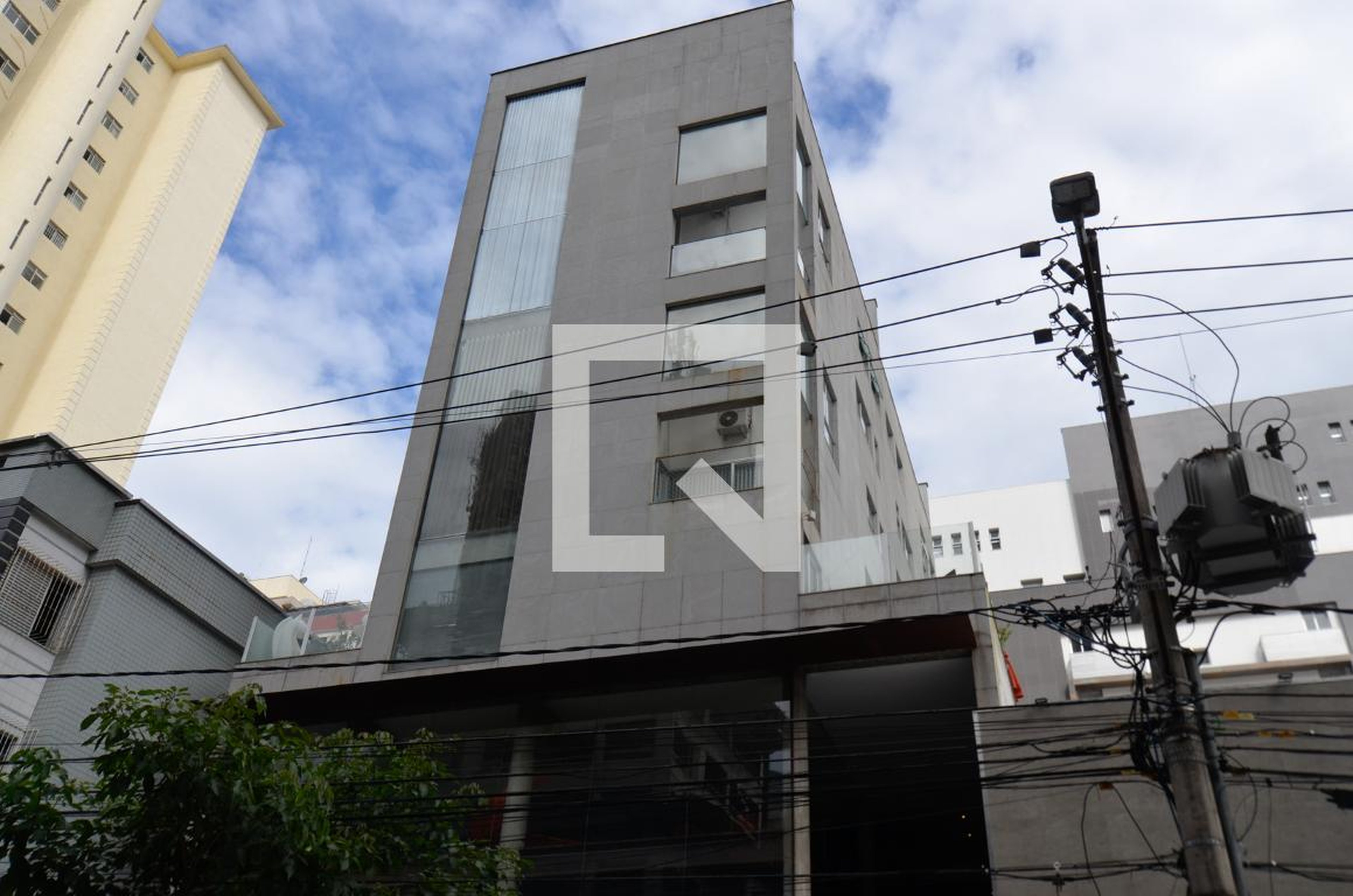 Fachada do predio Condomínio em Rua Santa Catarina, 1227