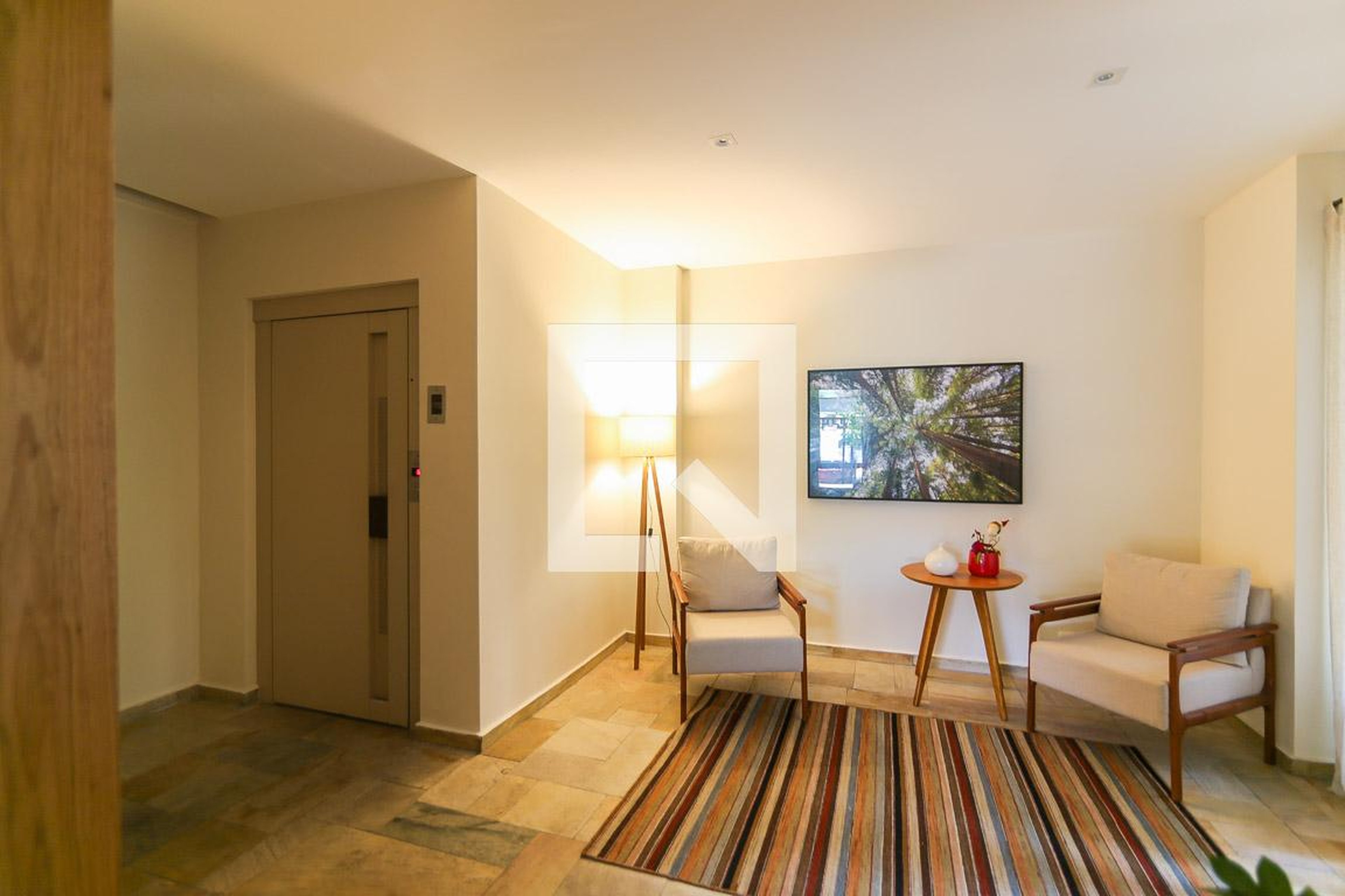 Hall social - Residencial Colina do Cha