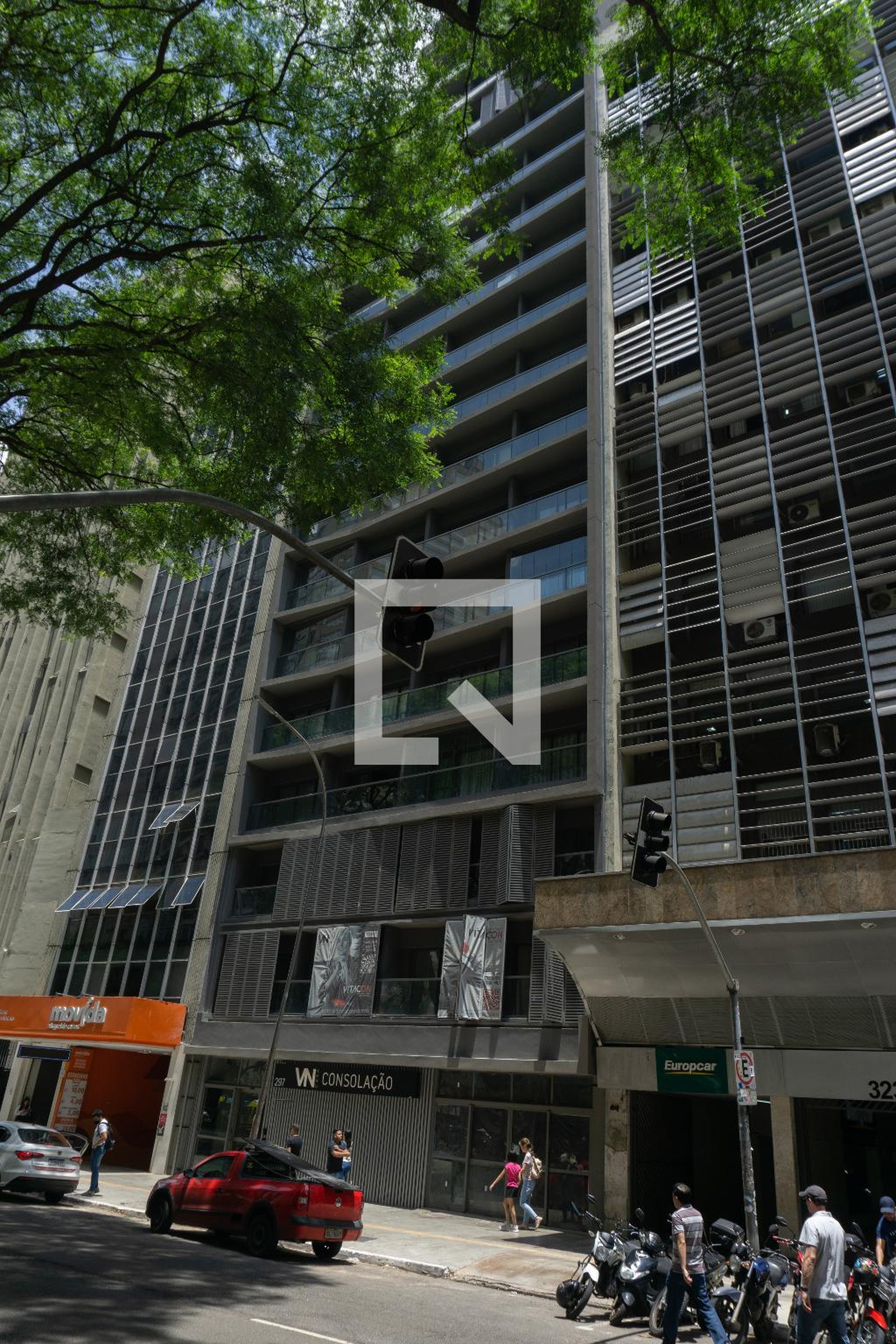 Fachada Condomínio em Rua da Consolação, 287