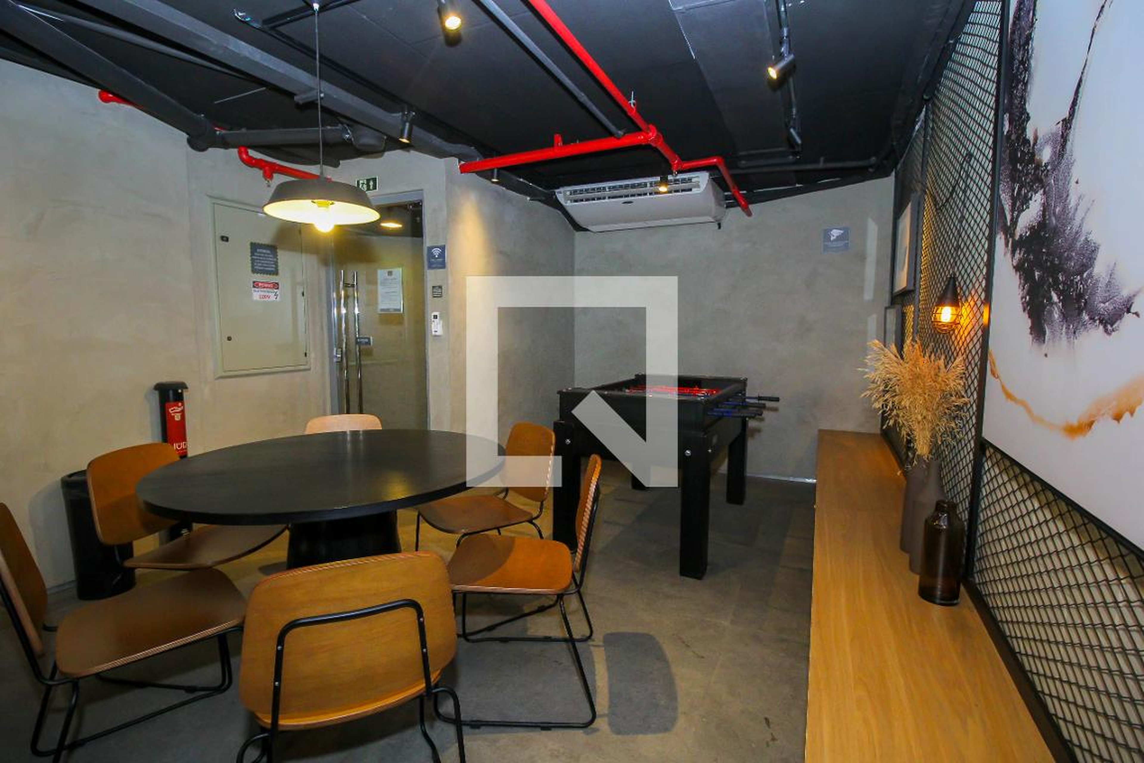 Sala de Jogos - Hub Co-Living