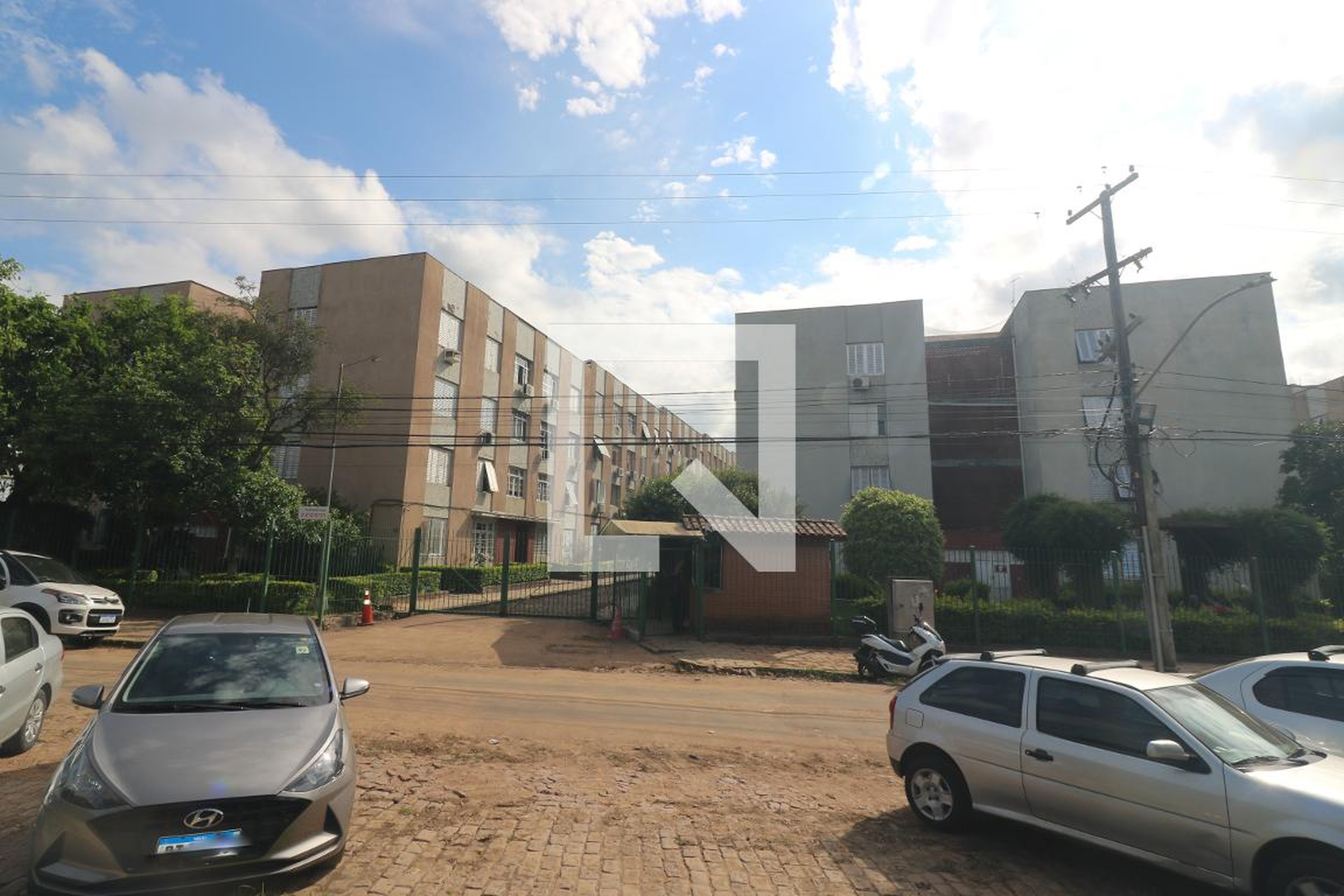 Fachada do condomínio Condomínio Castelo Branco