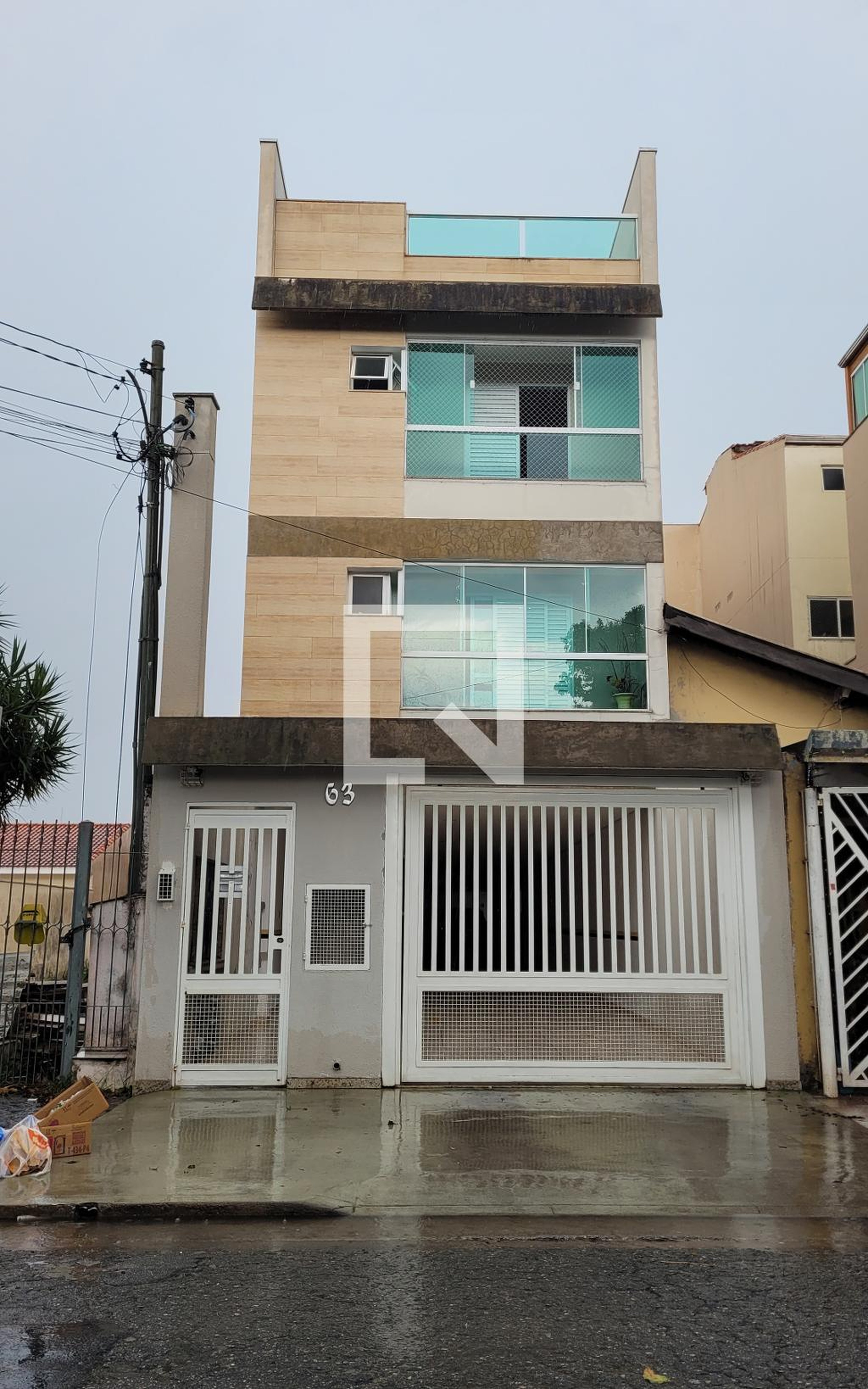 Fachada Condomínio em Rua Coimbra, 63