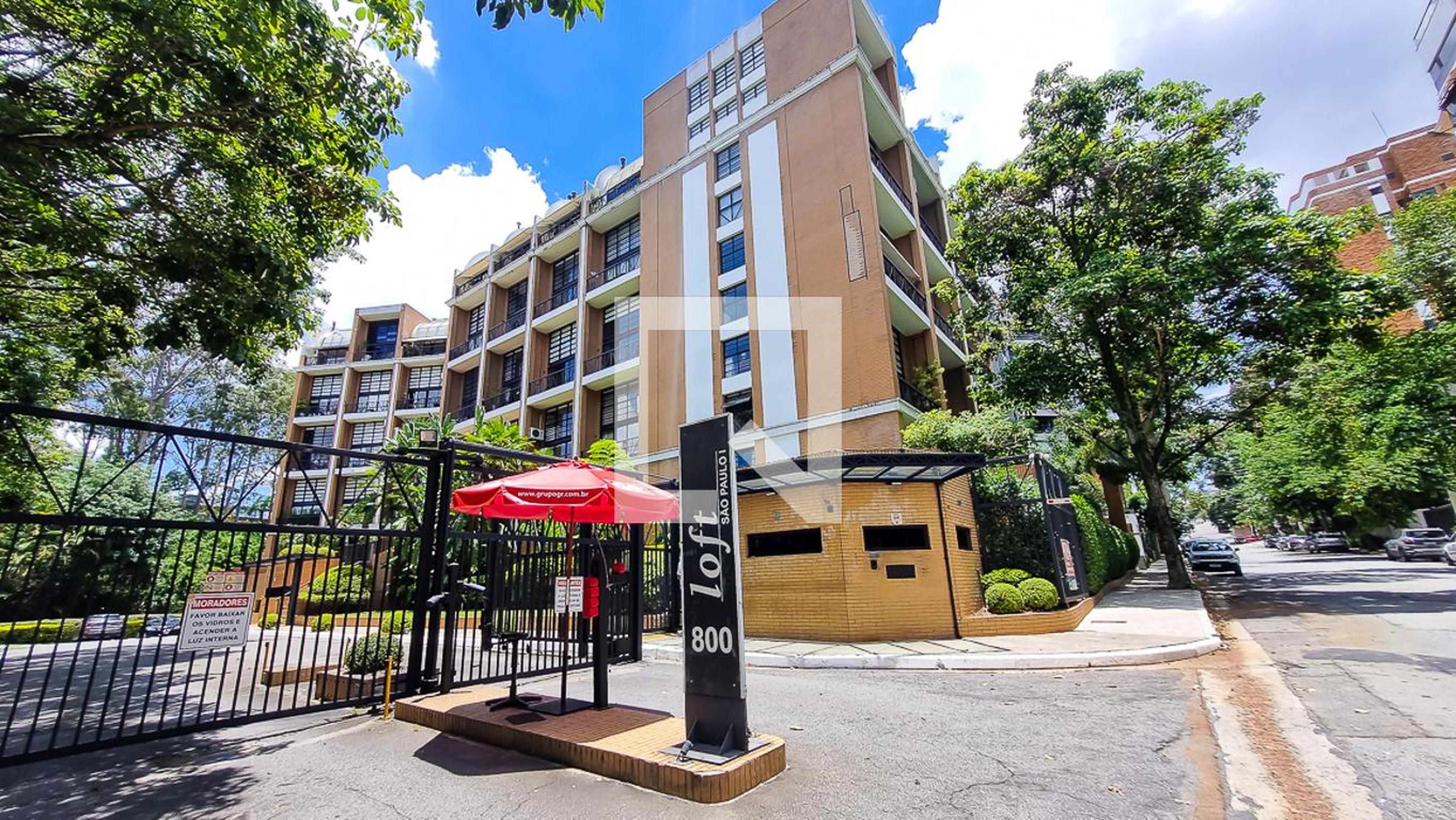 Fachada Condomínio Loft São Paulo I