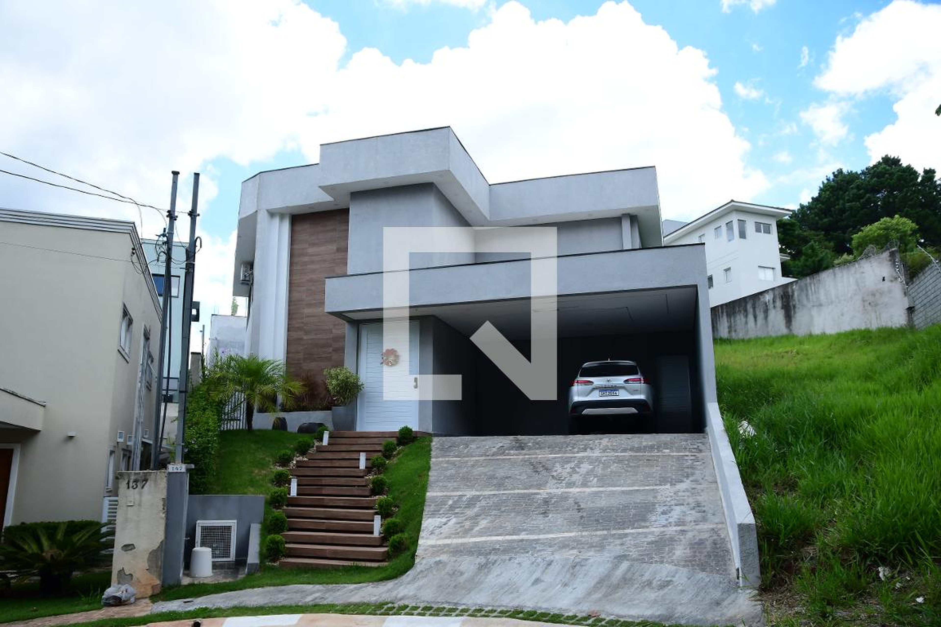 Fachada Condomínio em Alameda das Laranjeiras, 147