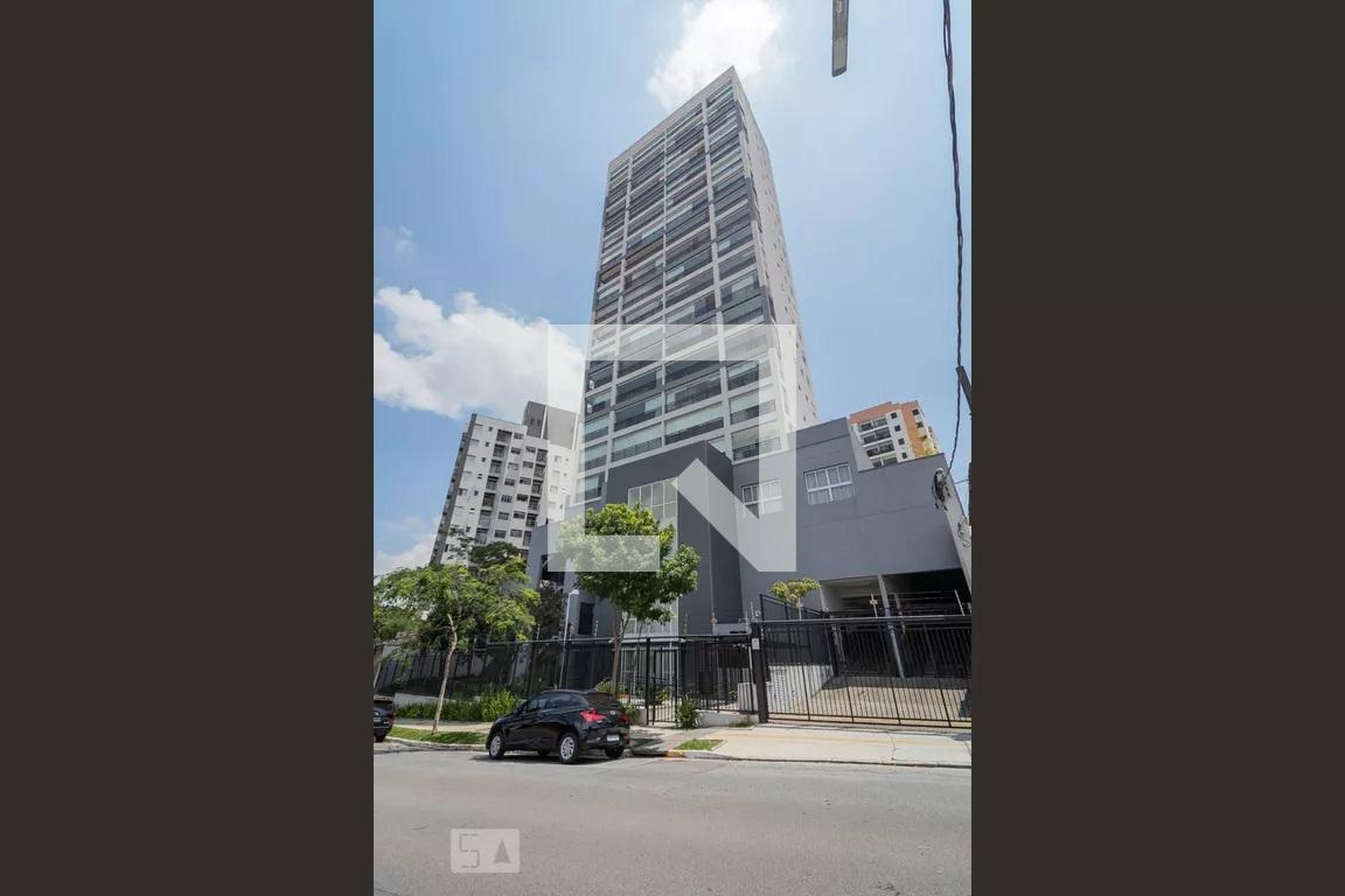 Fachada do Prédio Edifício Paúba