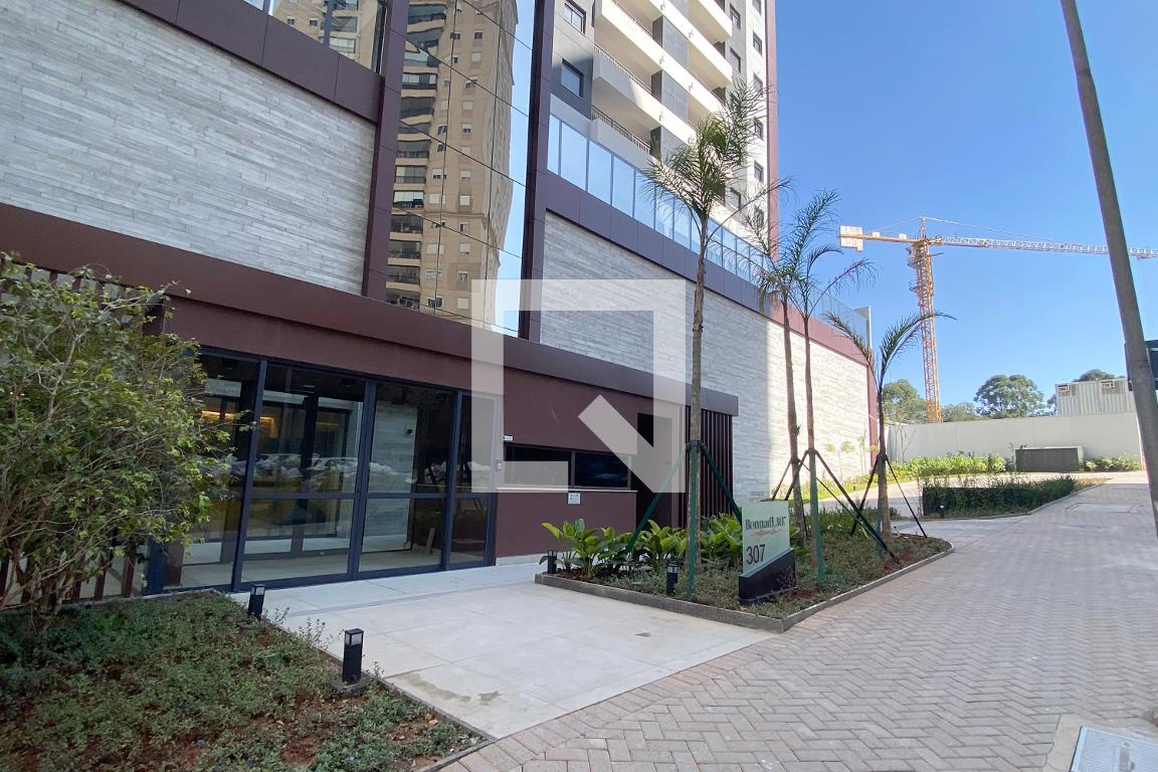 Fachada Condomínio em Avenida Andrômeda, 307