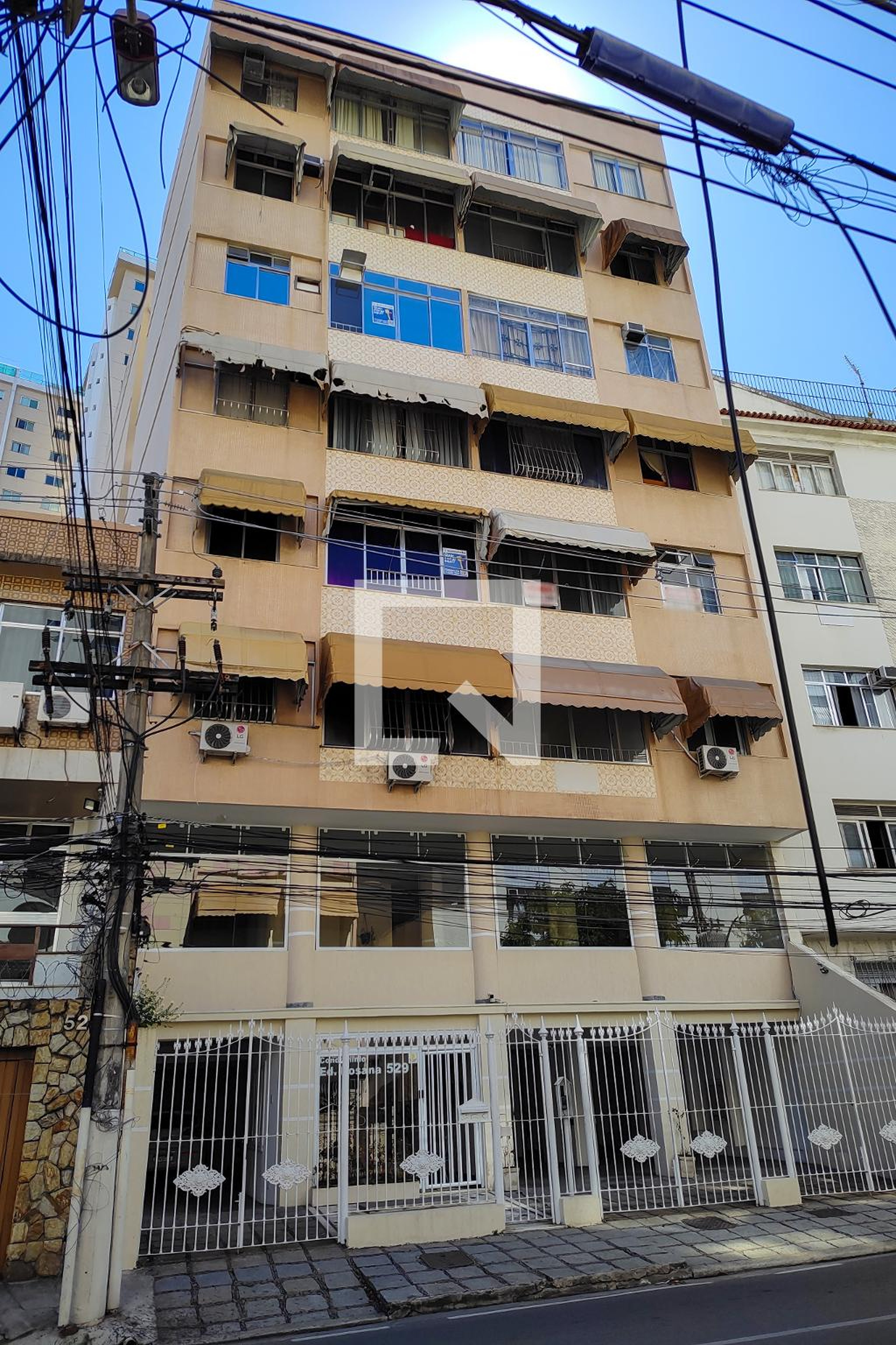 Fachada do Prédio Edifício Rosana