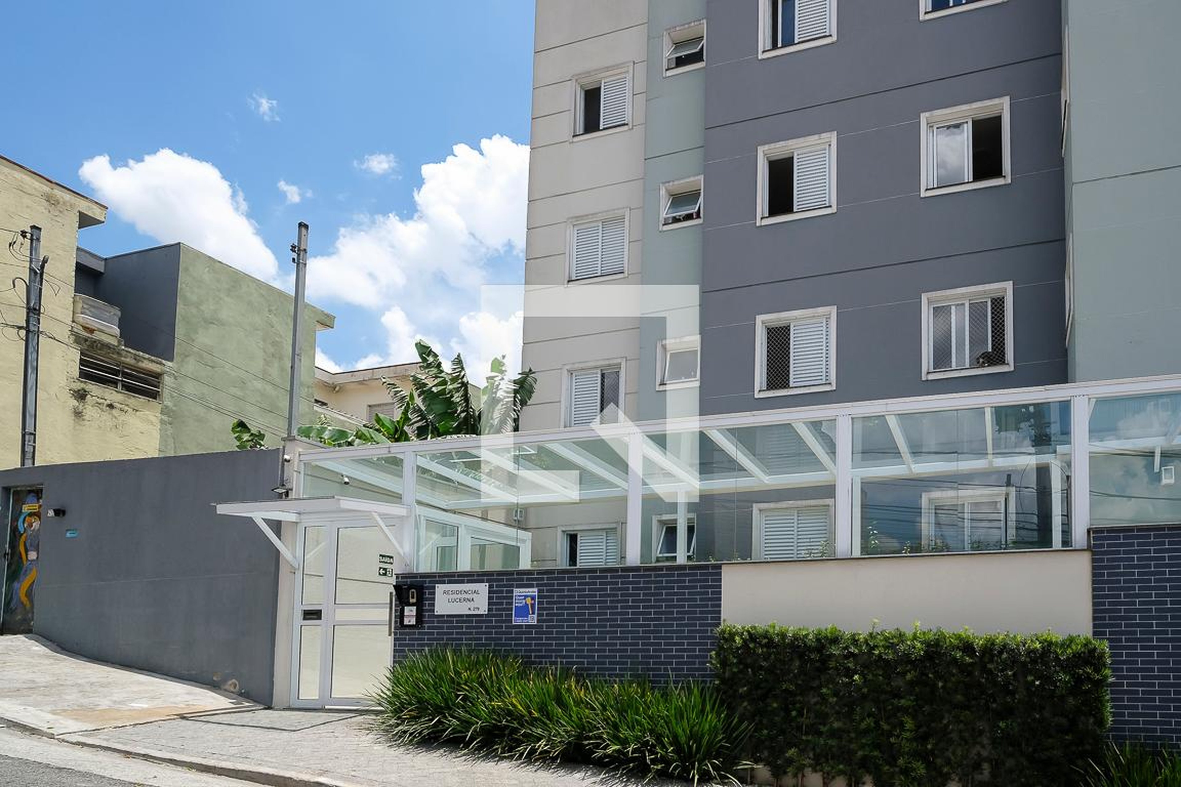 Fachada do prédio Residencial Lucerna