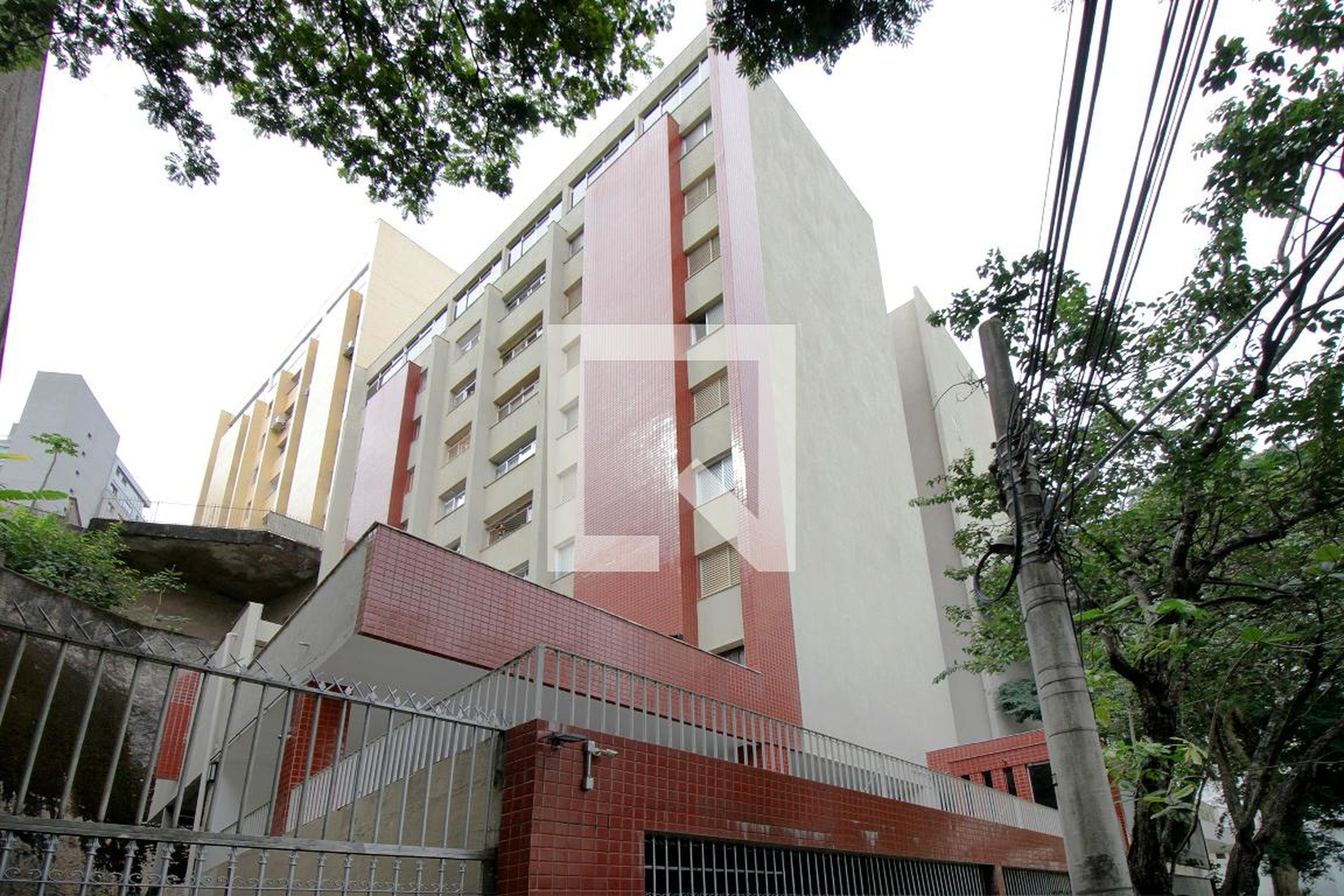 Fachada do prédio Edifício Jardim Sion