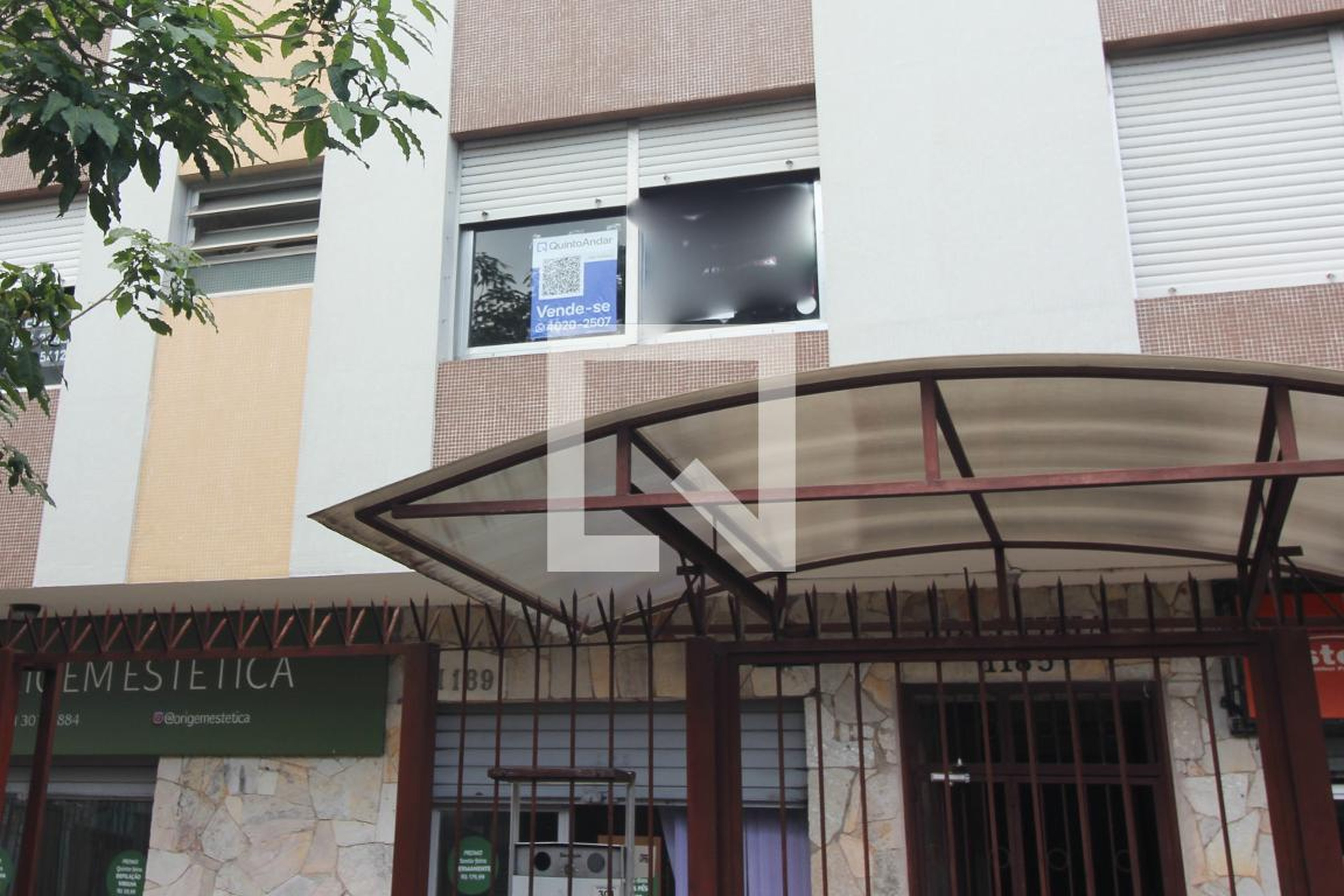 Fachada do Prédio Condomínio em Rua General Lima e Silva, 1185