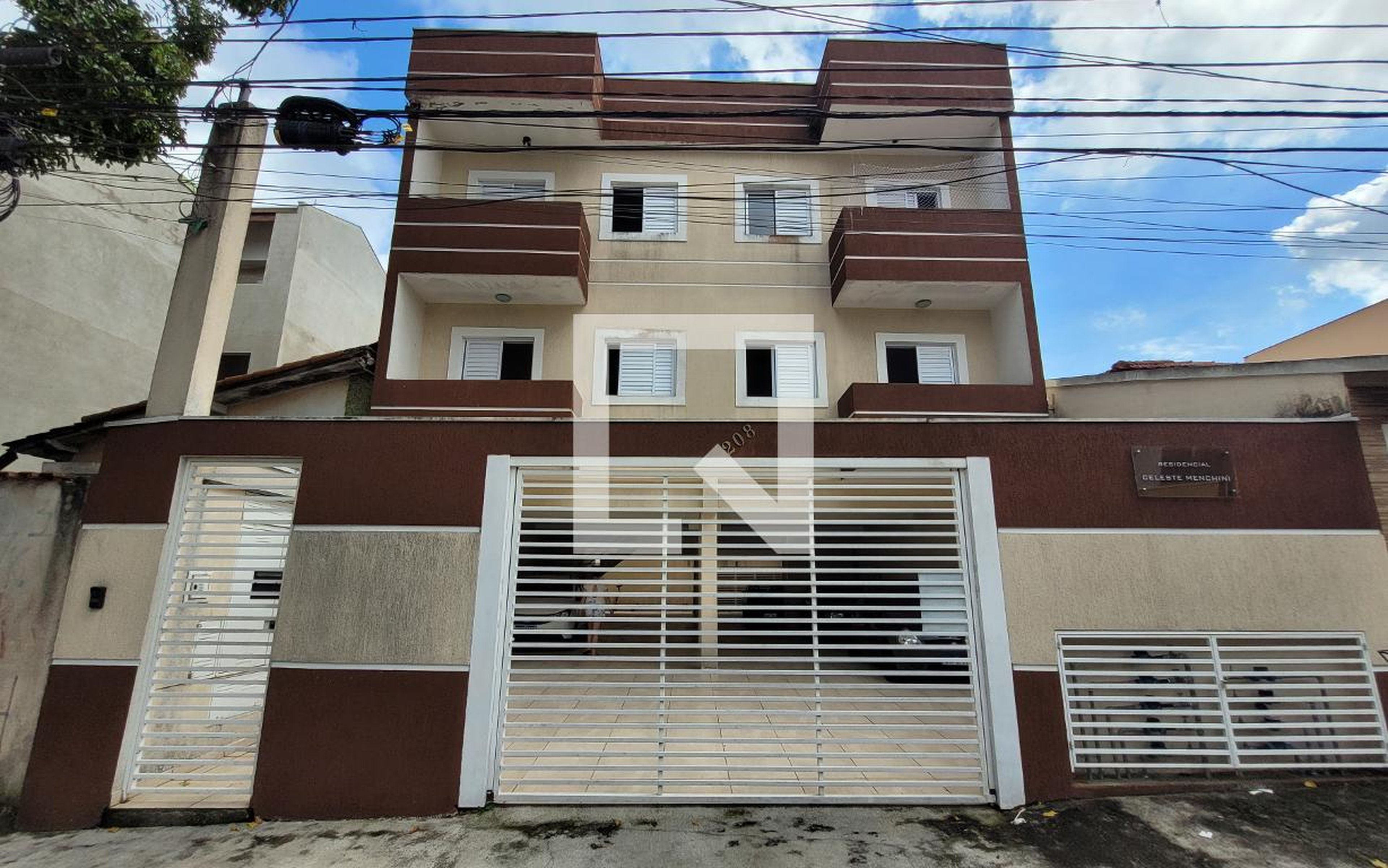 Fachada Condomínio Bloco Gama